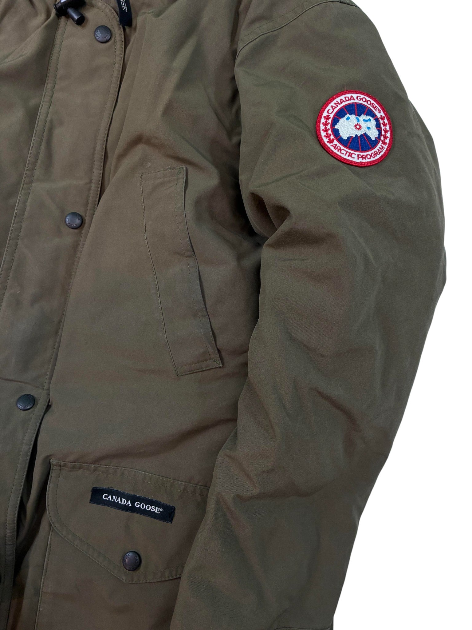 Canada Goose Fur Olive Jacket
