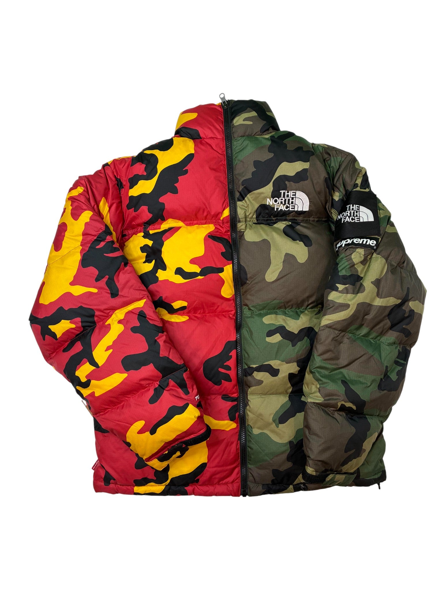 Supreme x TNF Split Camo Jacket