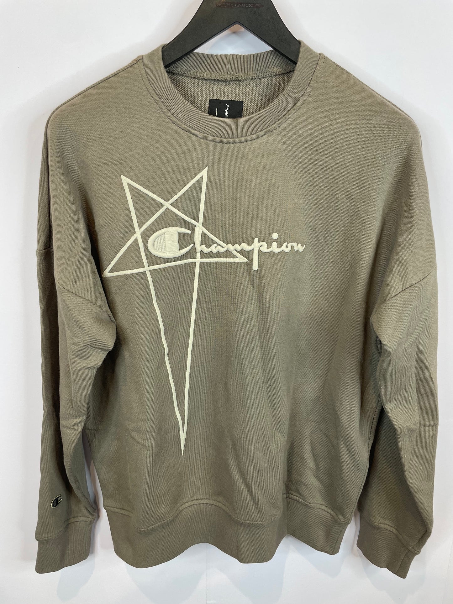Rick Owens Champion Crewneck Brown New With Tags XS
