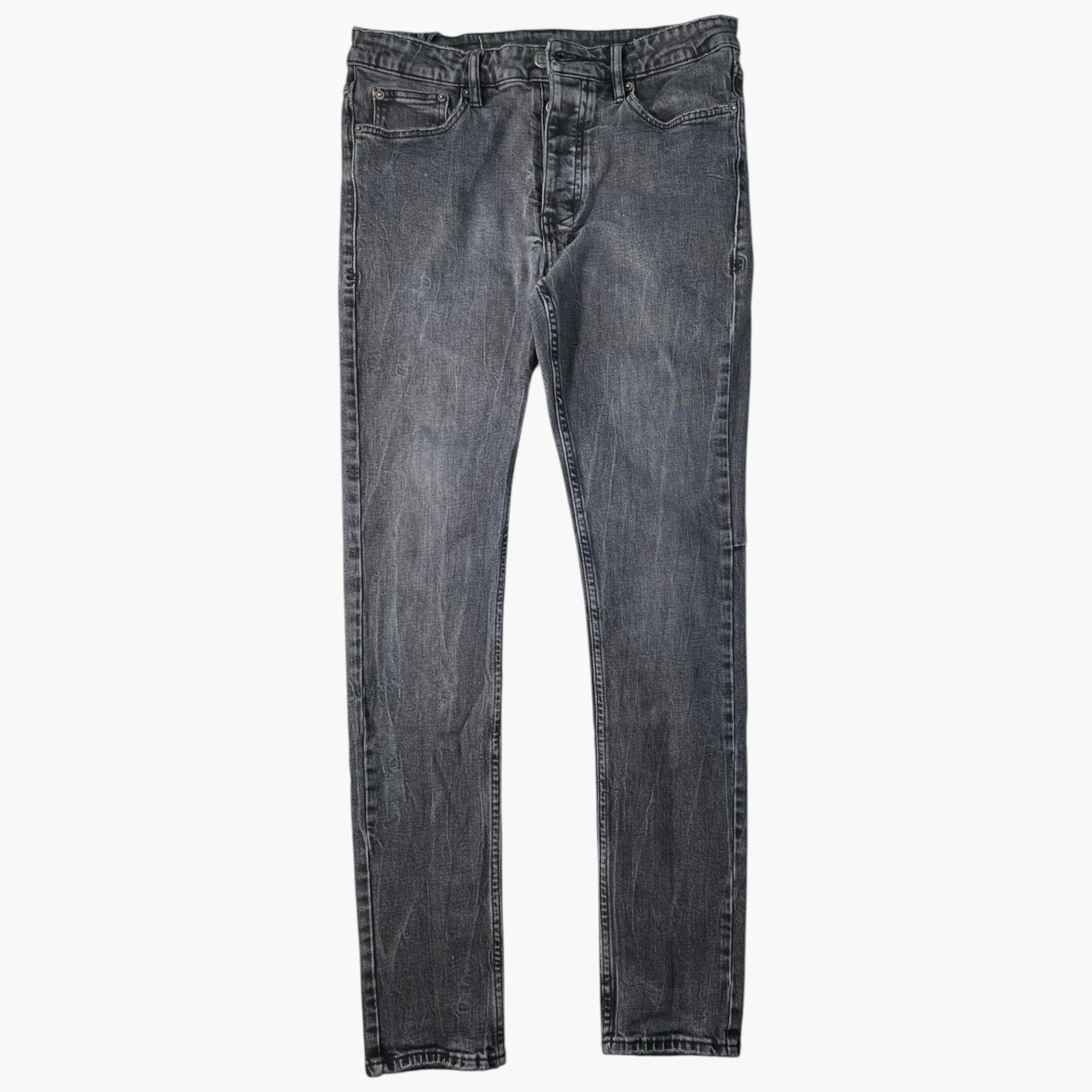 Ksubi Black Wash Plain Jeans