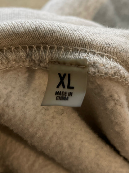 Essentials Breast Logo Light Oatmeal Hoodie