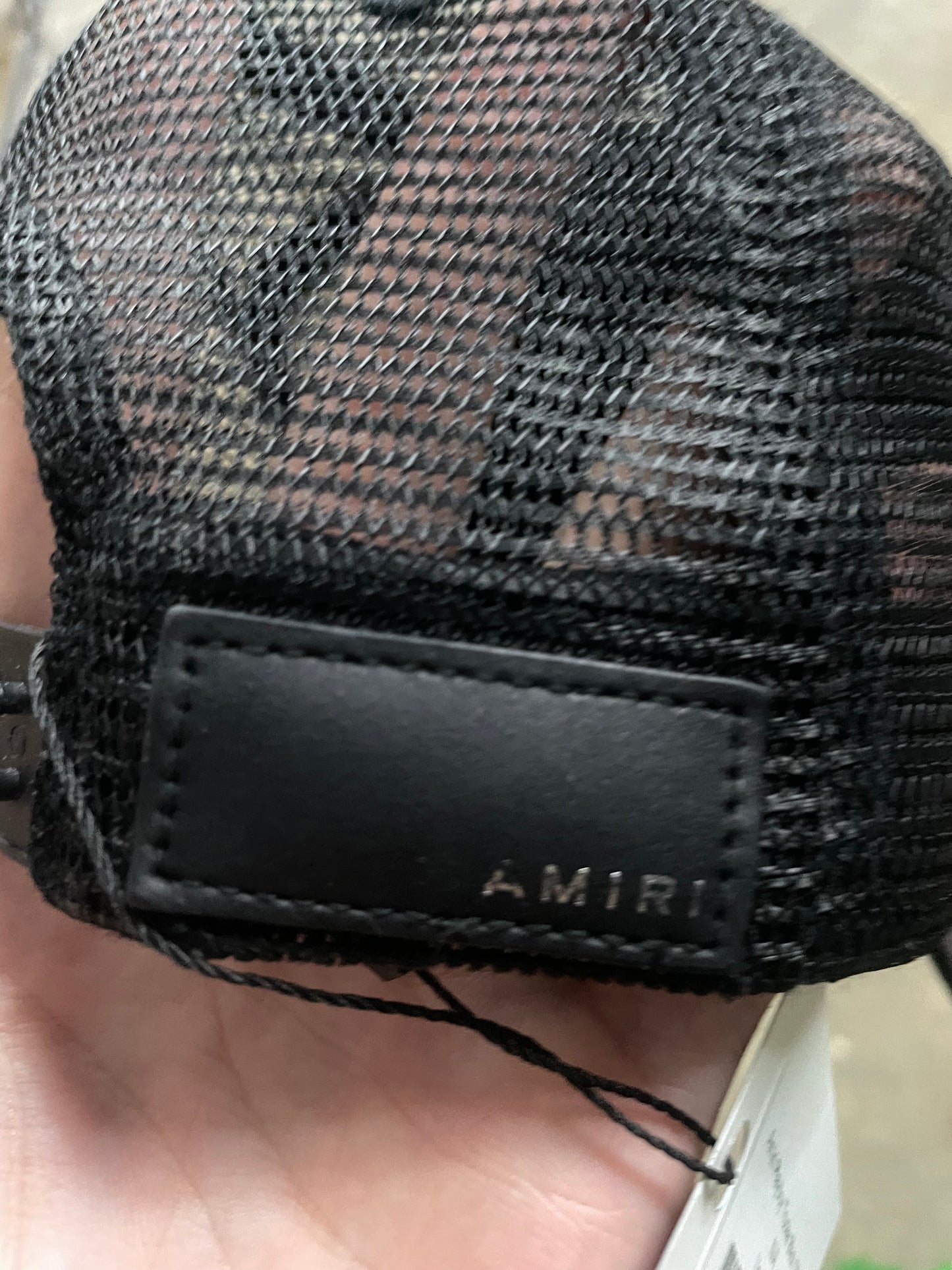 Amiri Playboy Trucker Black Used OSFM