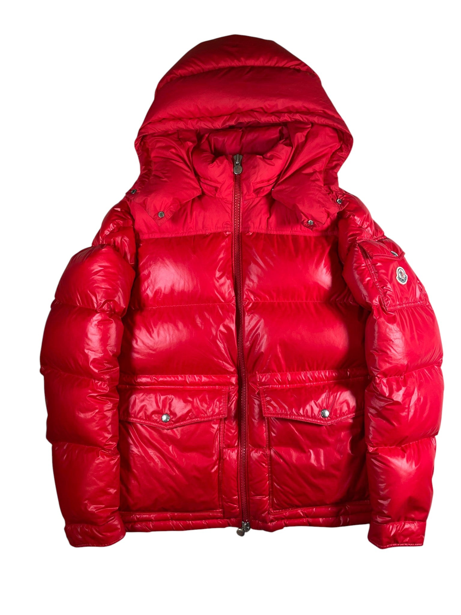 Moncler Red Masaya Puffer Jacket