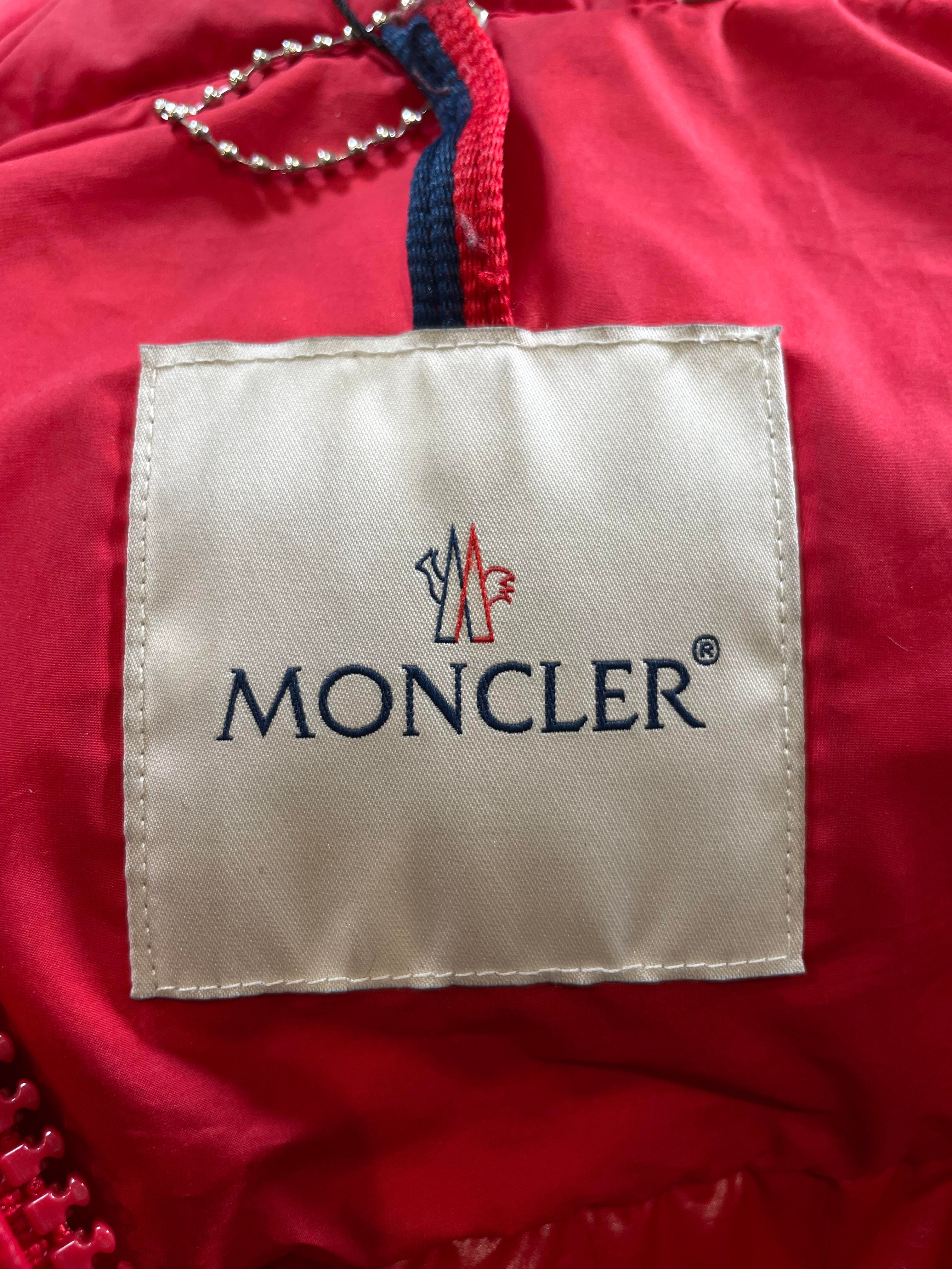 Moncler Red Masaya Puffer Jacket
