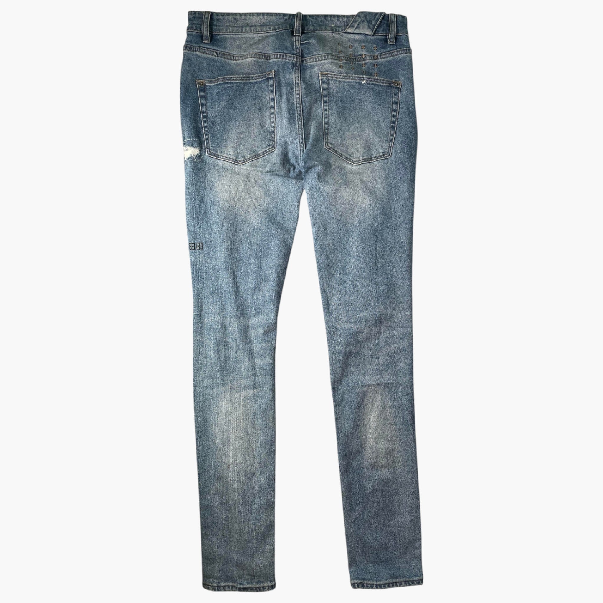 Ksubi Light Wash Ripped Jeans