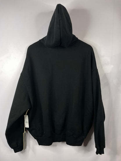 Essentials Jet Black Hoodie
