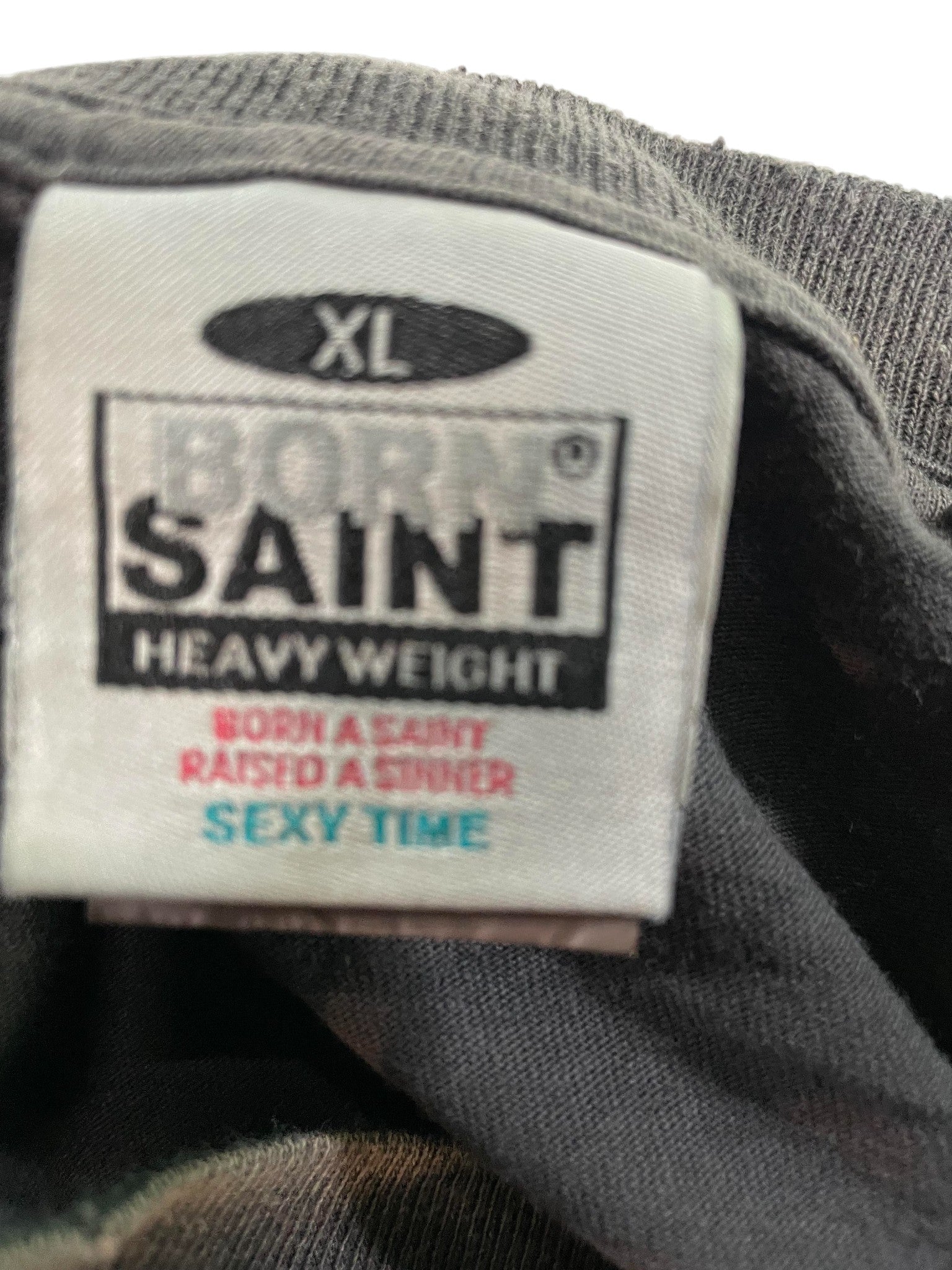 Born Saint Mxxxxxxx Clown Grey LS