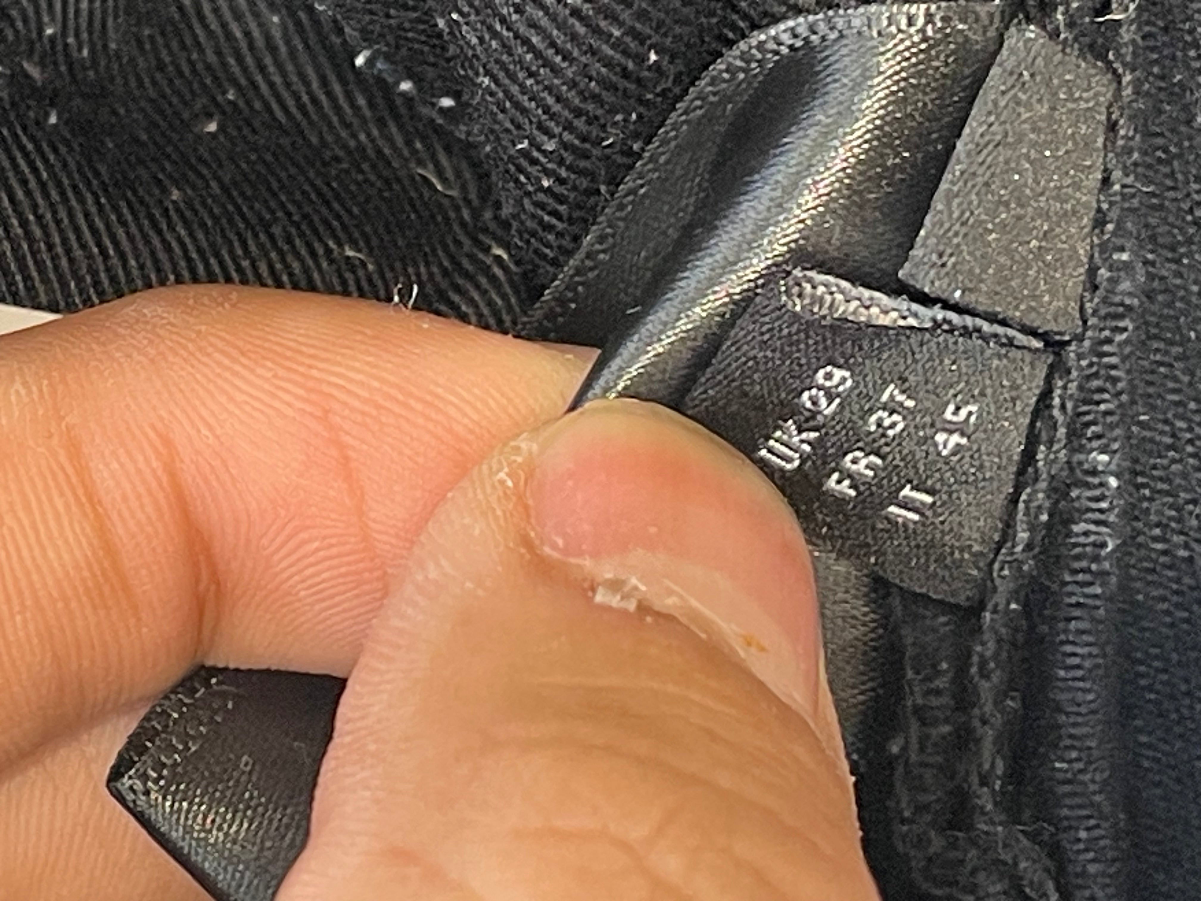 Amiri Jeans Black Cheetah Thrasher Patch Used 29