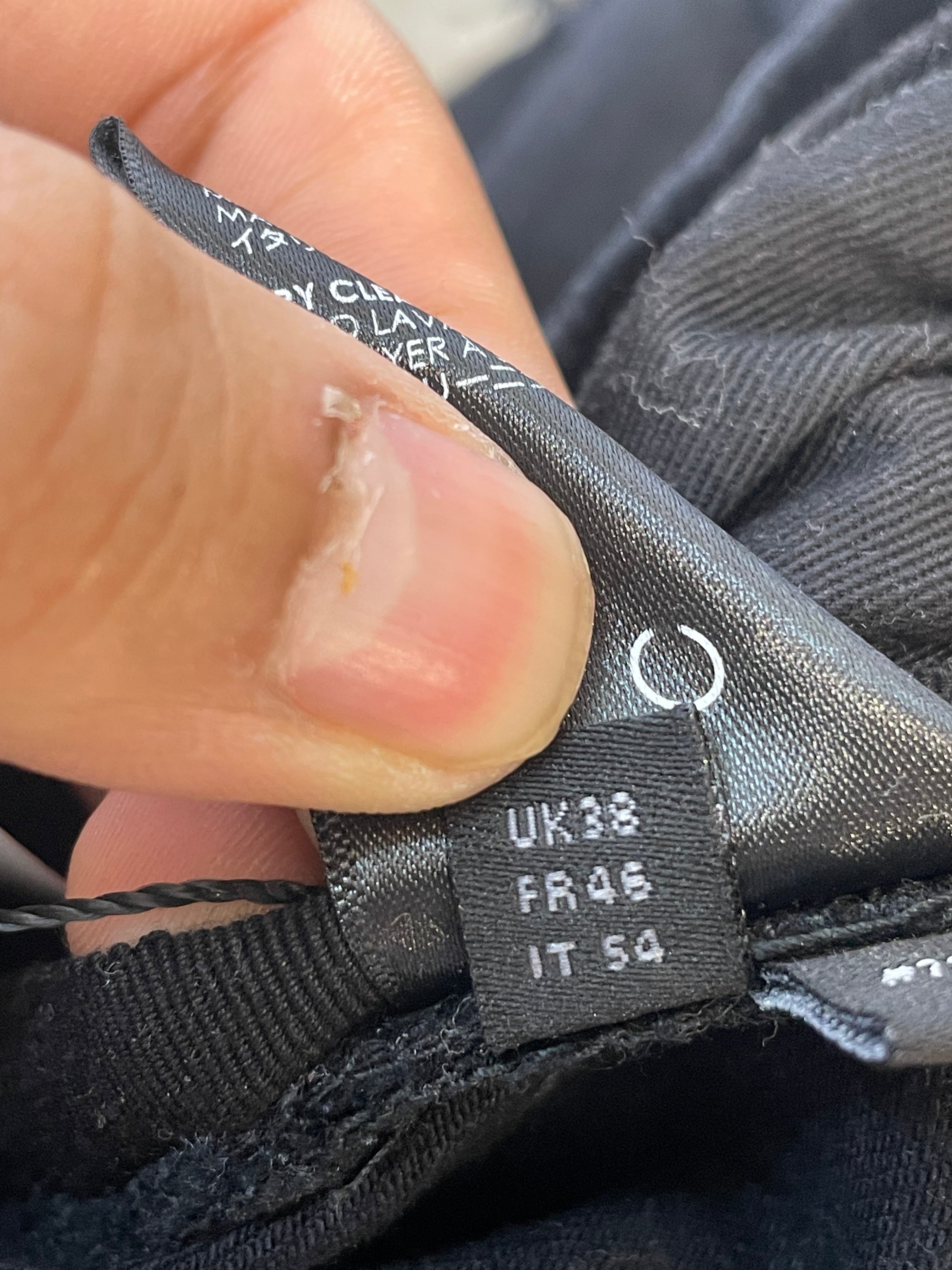 Amiri Jeans Black Art Patchwork Used 38