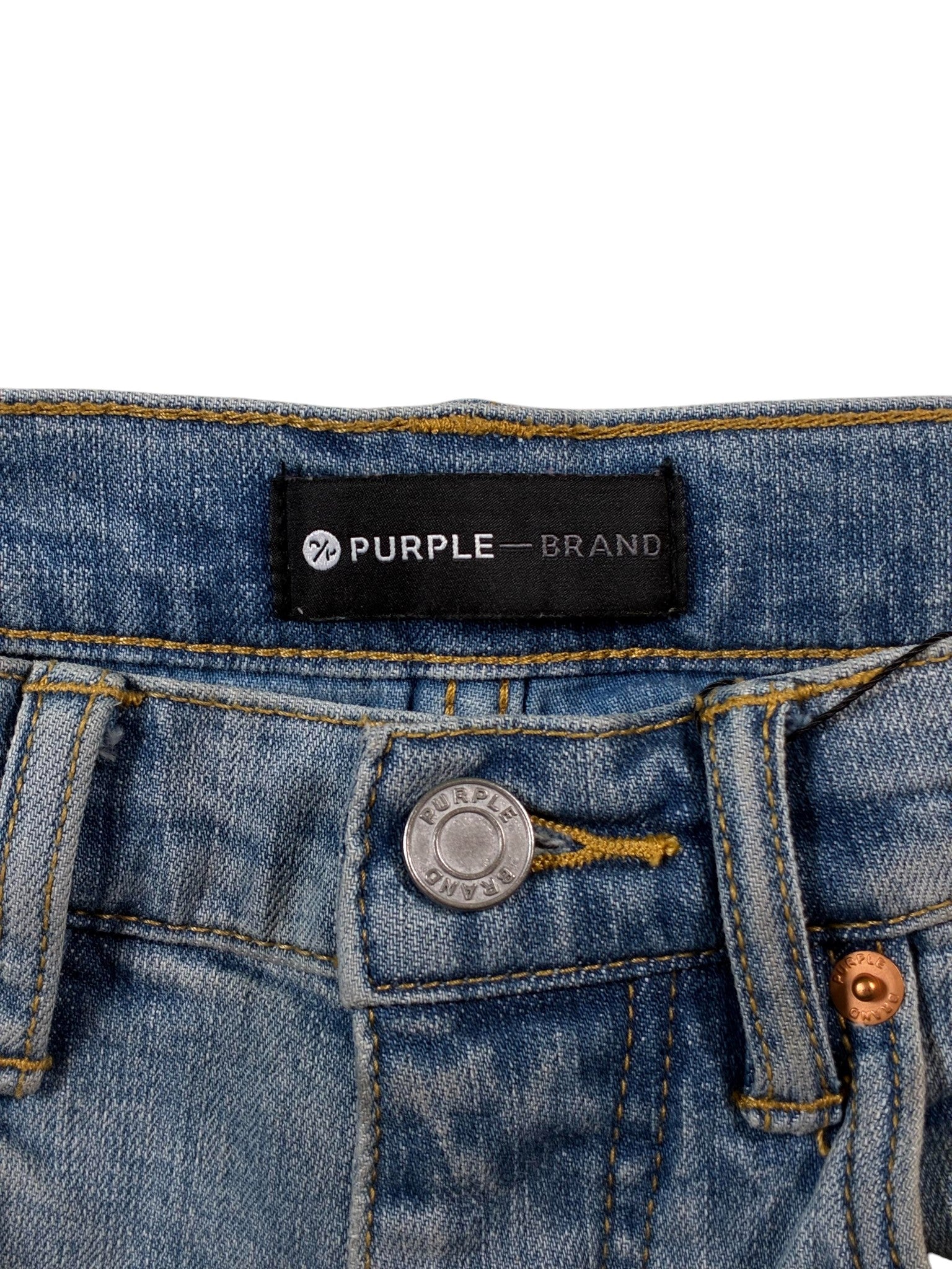 Purple Brand Light Wash Jeans