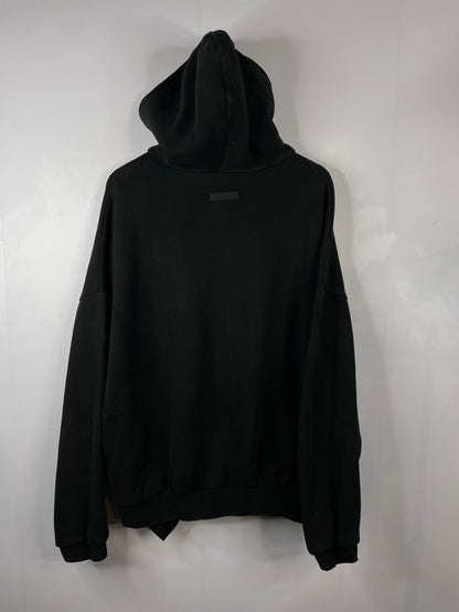 Essentials Jet Black Hoodie