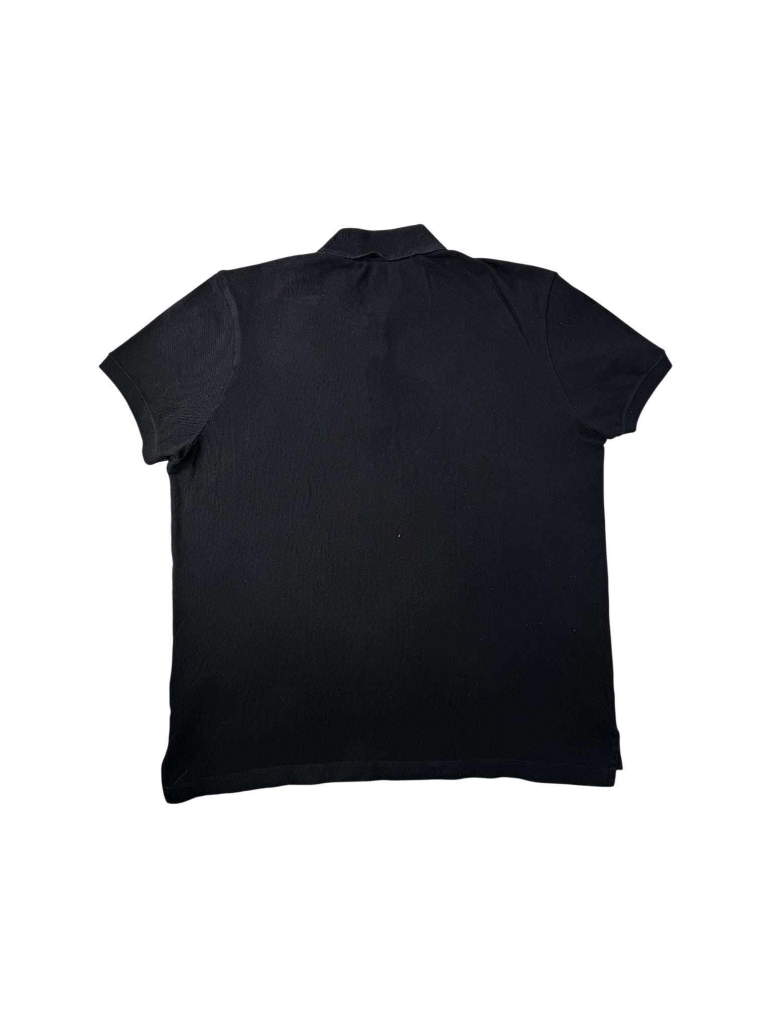 Canada Goose Logo Black & Red Polo Shirt