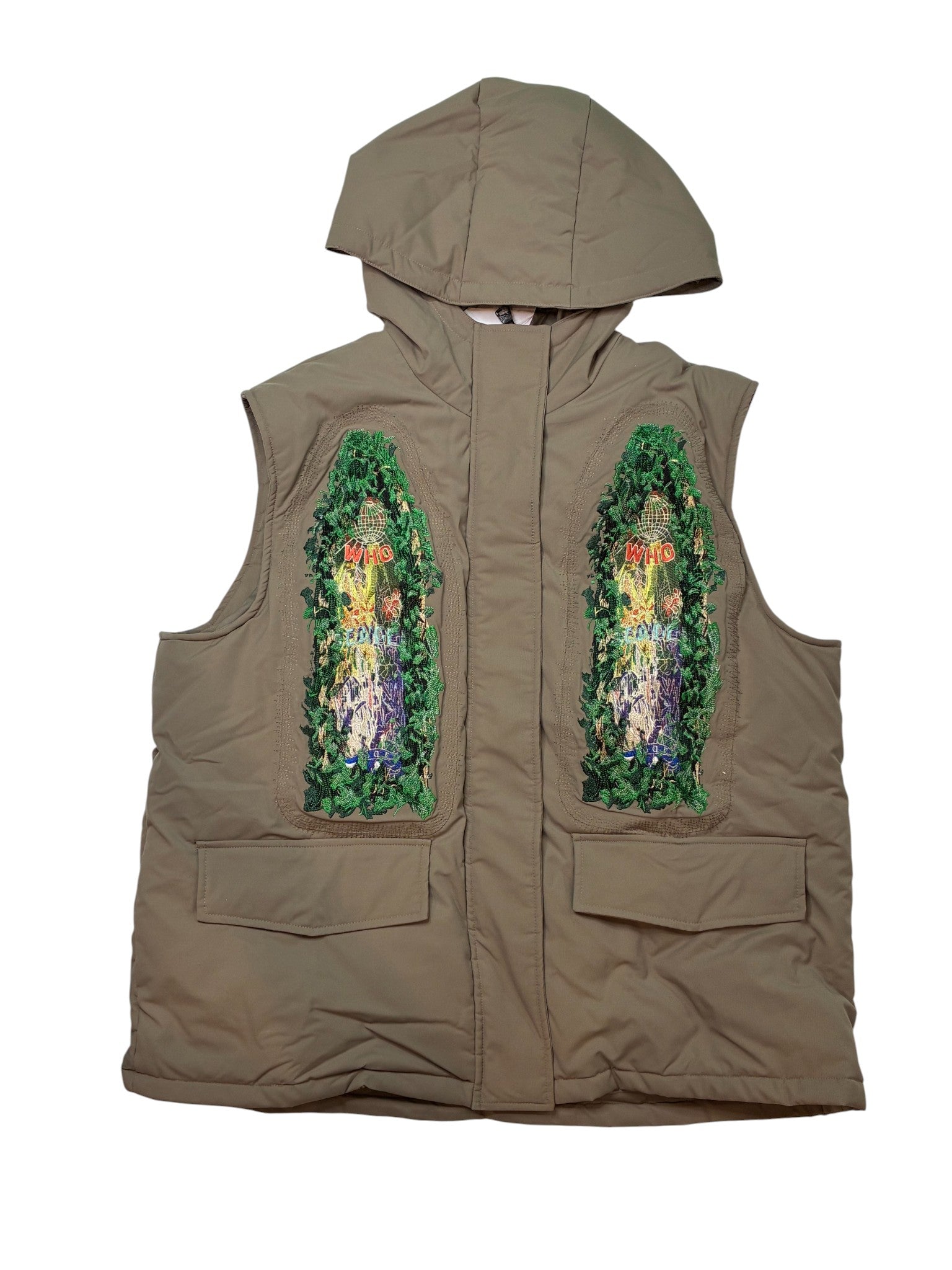 WDW Garden Glass Sage Vest
