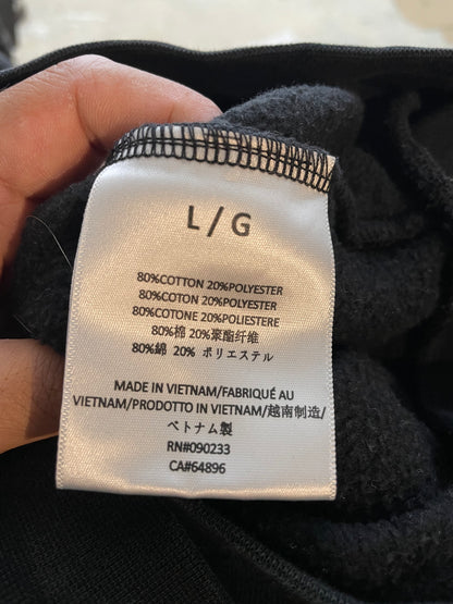Essentials Jet Black Hoodie