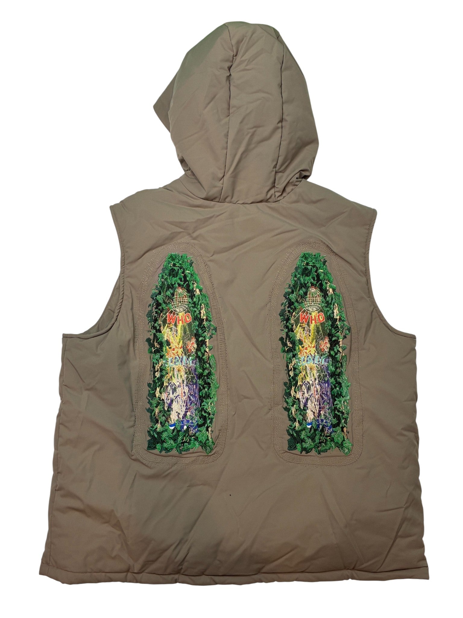 WDW Garden Glass Sage Vest