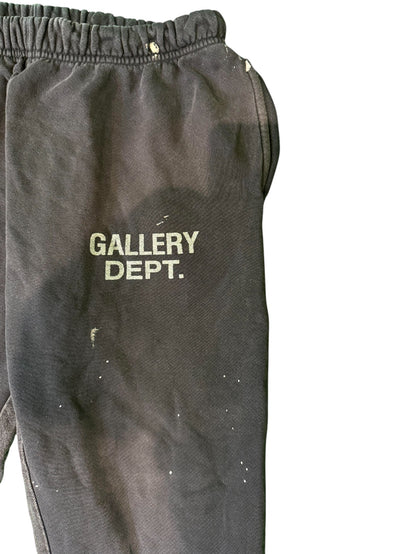 Gallery Dept Black Flare Sweats