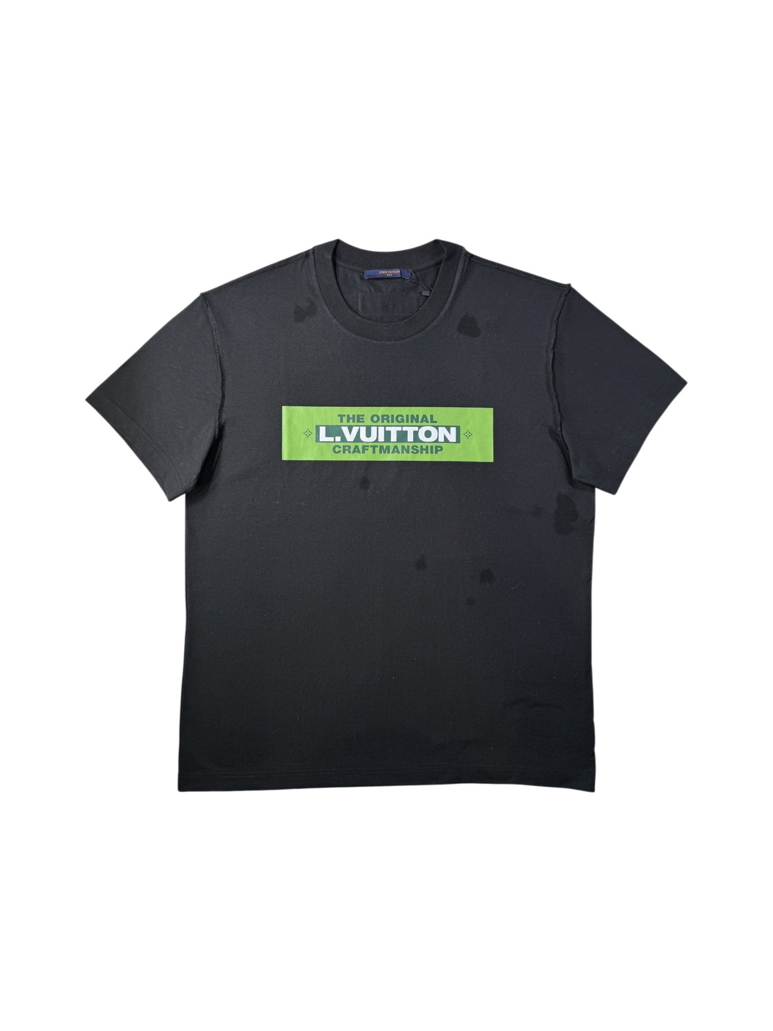 Louis Vuitton Craftmanship Black & Green Tee