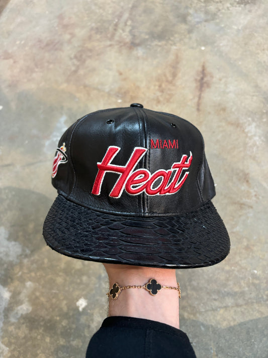 Just Don Miami Heat Hat Used OS