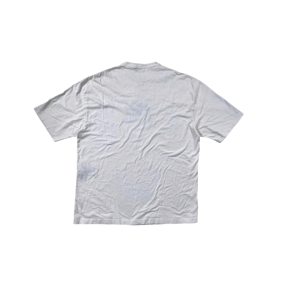 Balenciaga BB Logo (Oil Stain) White & Black Tee