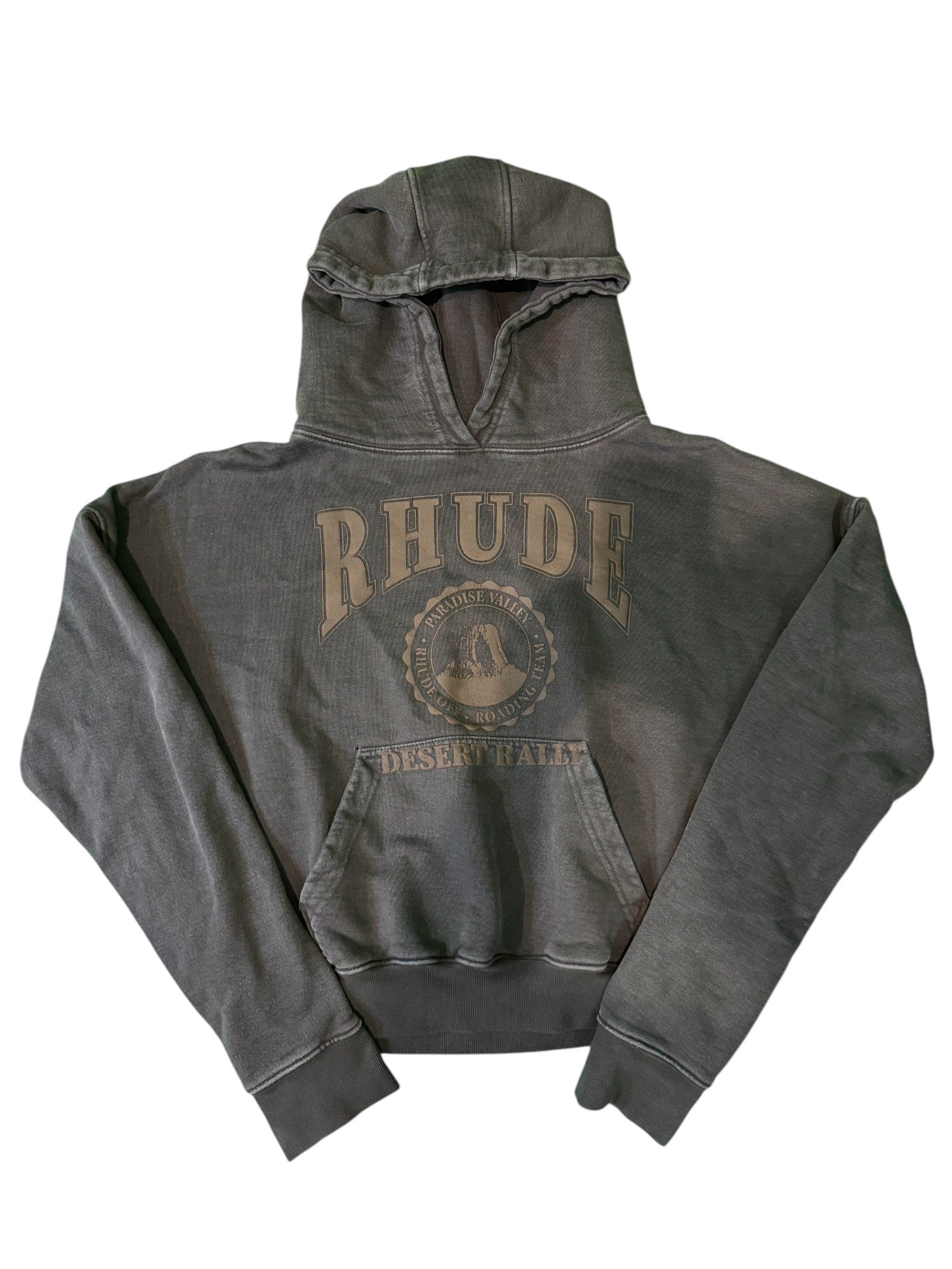 Rhude "Desert Rally" Navy Black Hoodie
