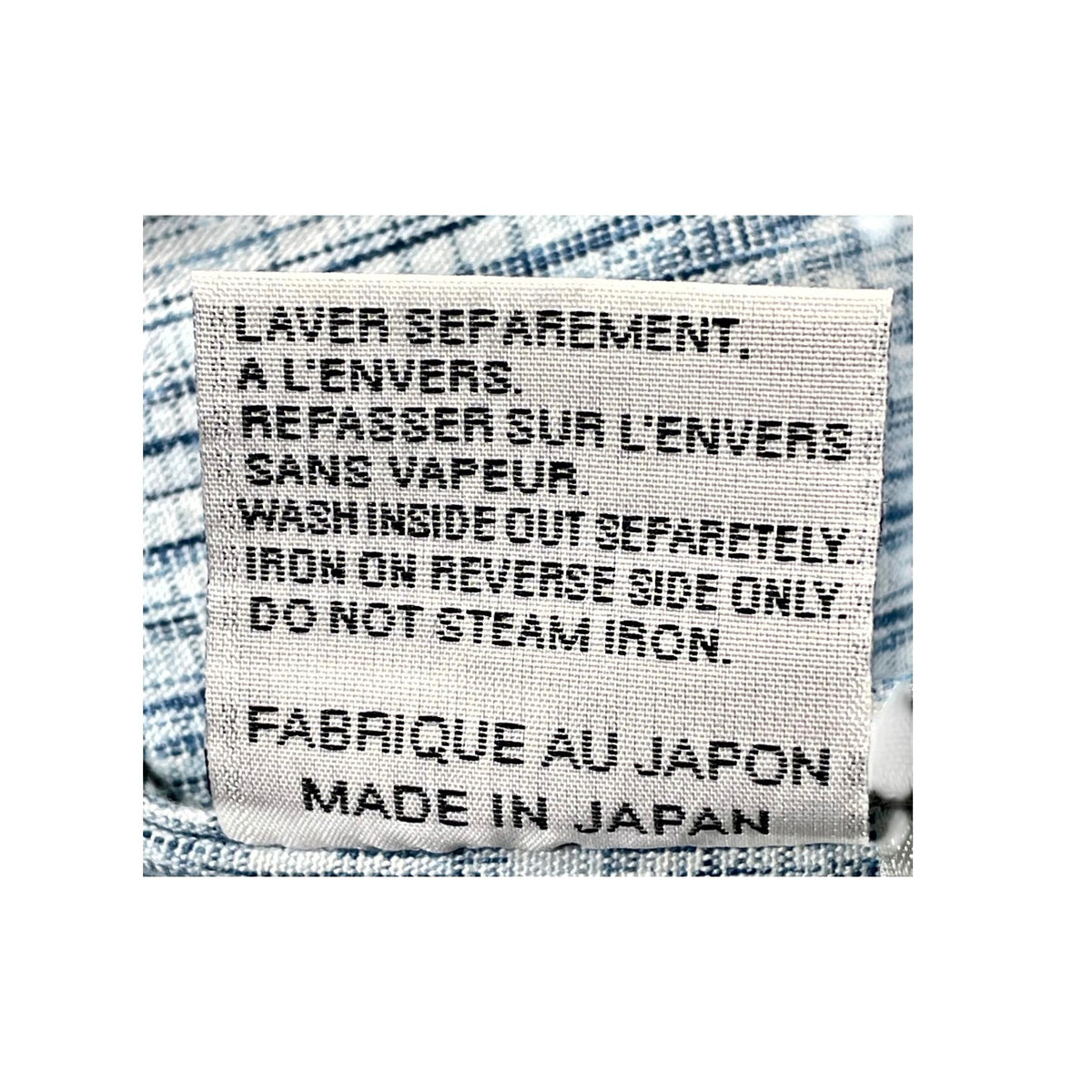 Dior Oblique Monogram Button Up Baby Blue Shirt
