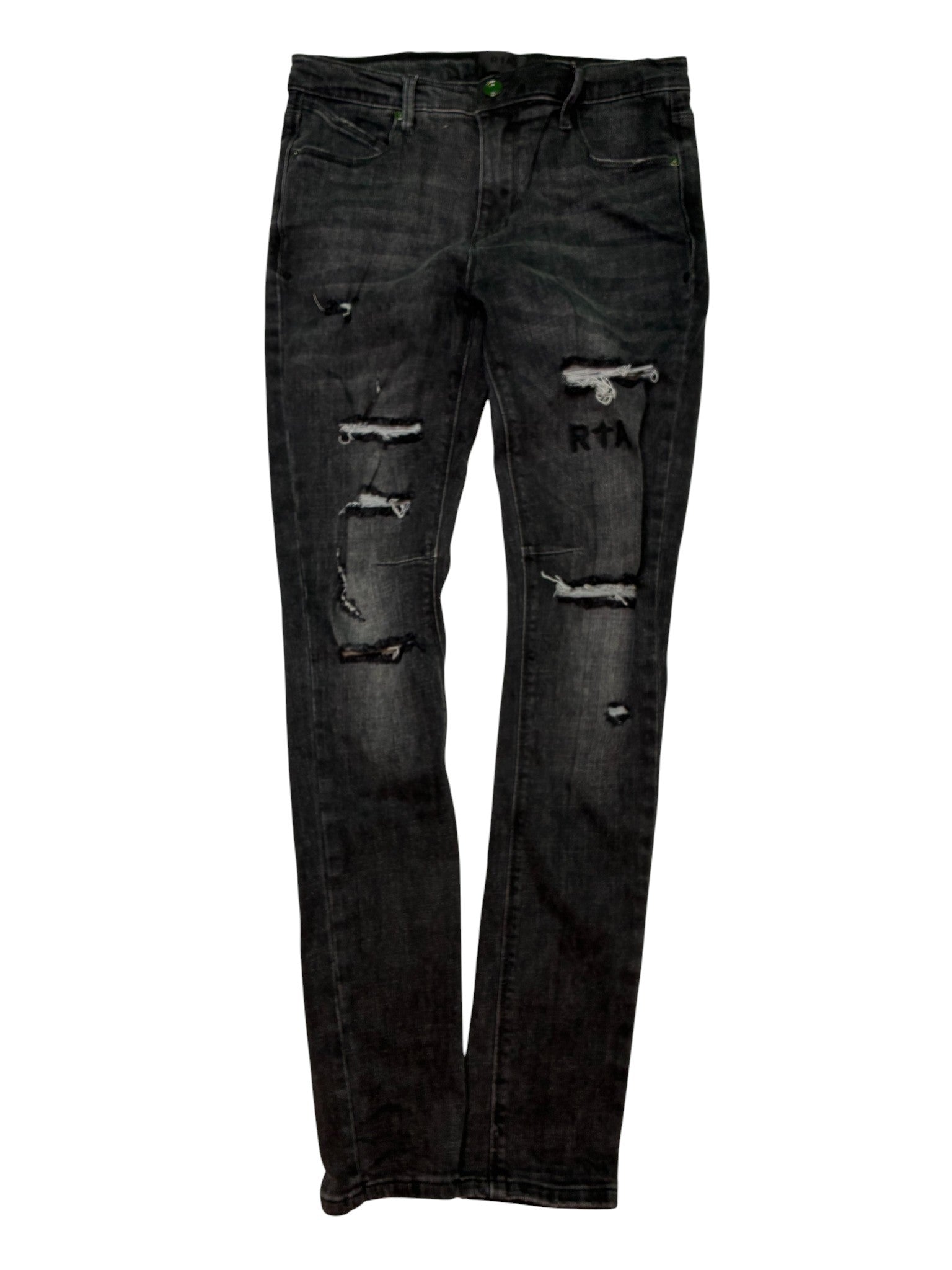 RTA Black Ripped Jeans