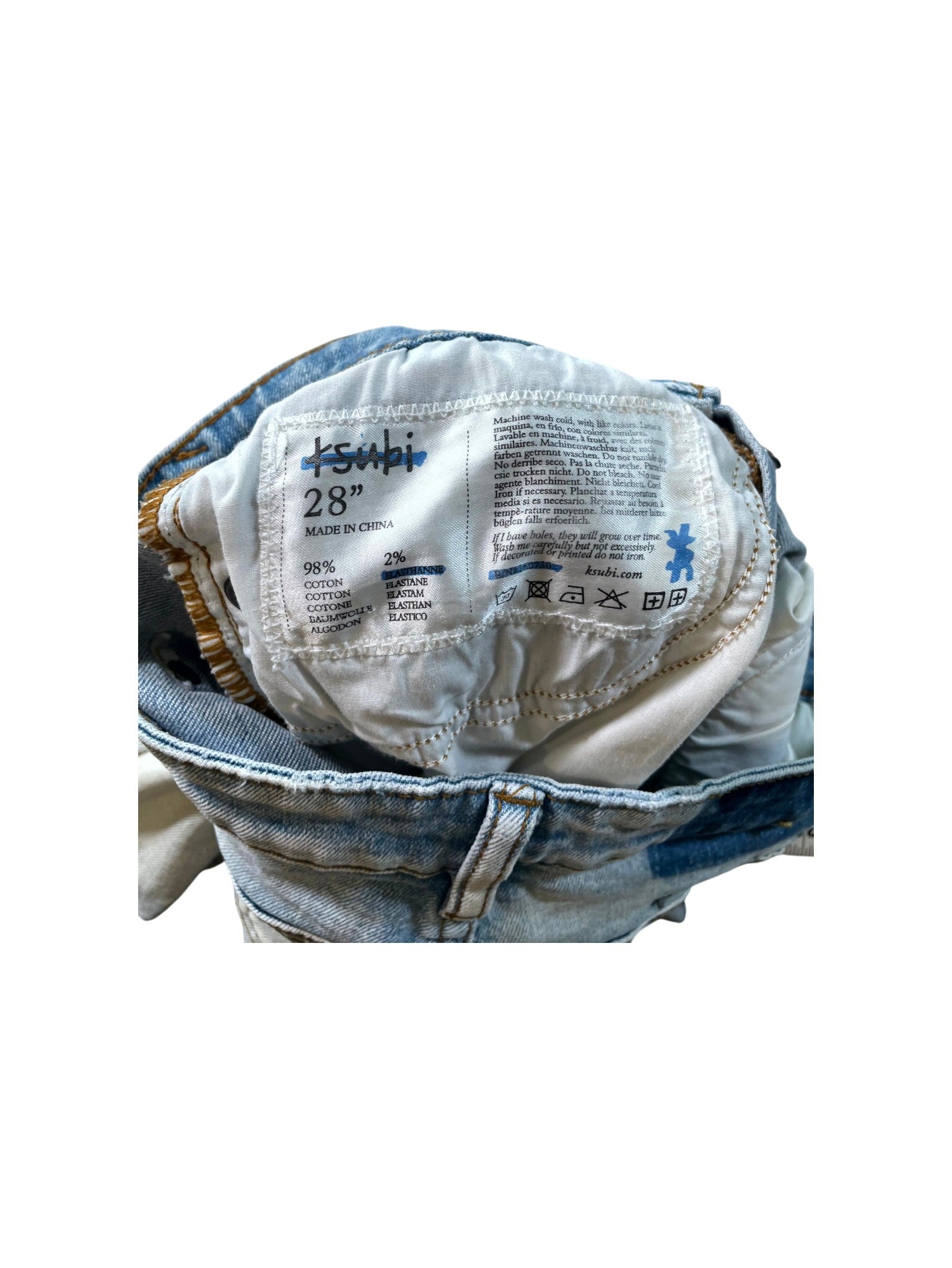Ksubi Light Wash Jeans