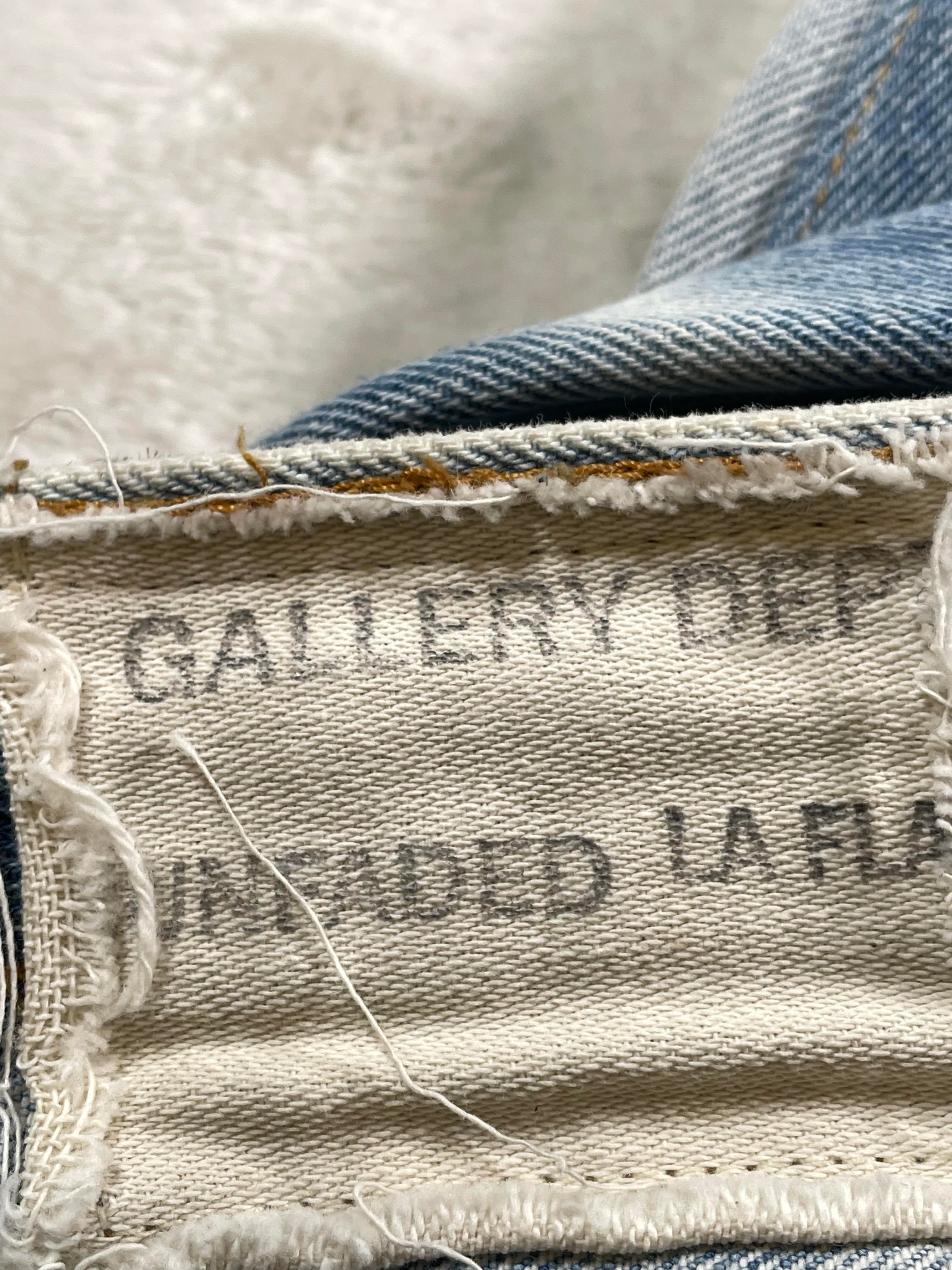 Gallery Dept G-Patch De La Flare Light Wash Jeans