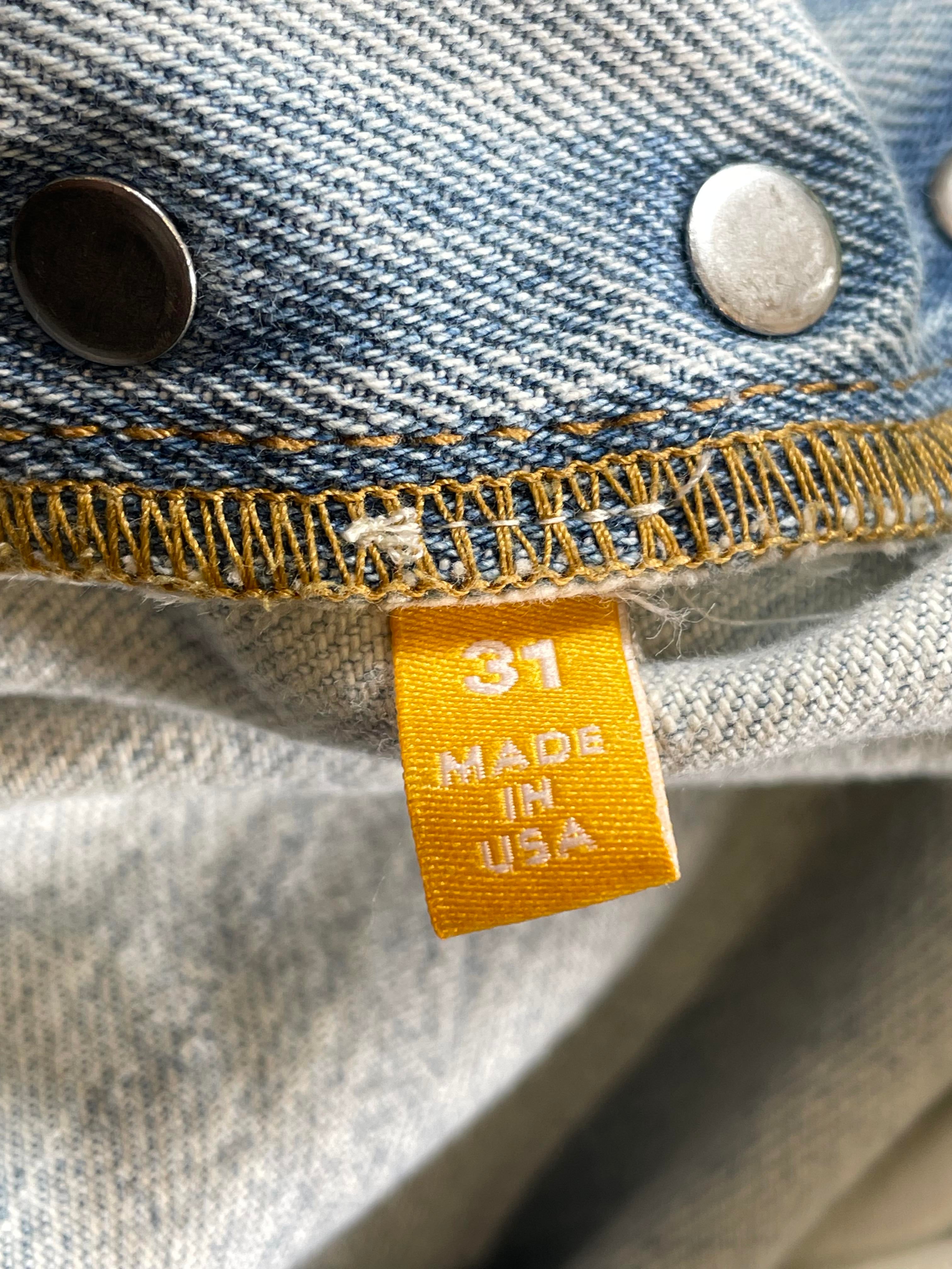 Gallery Dept G-Patch De La Flare Light Wash Jeans