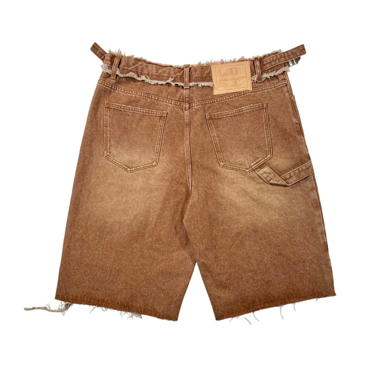 LOSTSHDWS Storm Carpenter Tan Shorts