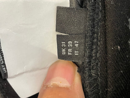Amiri Jeans Black Glitter Thrasher Used 31