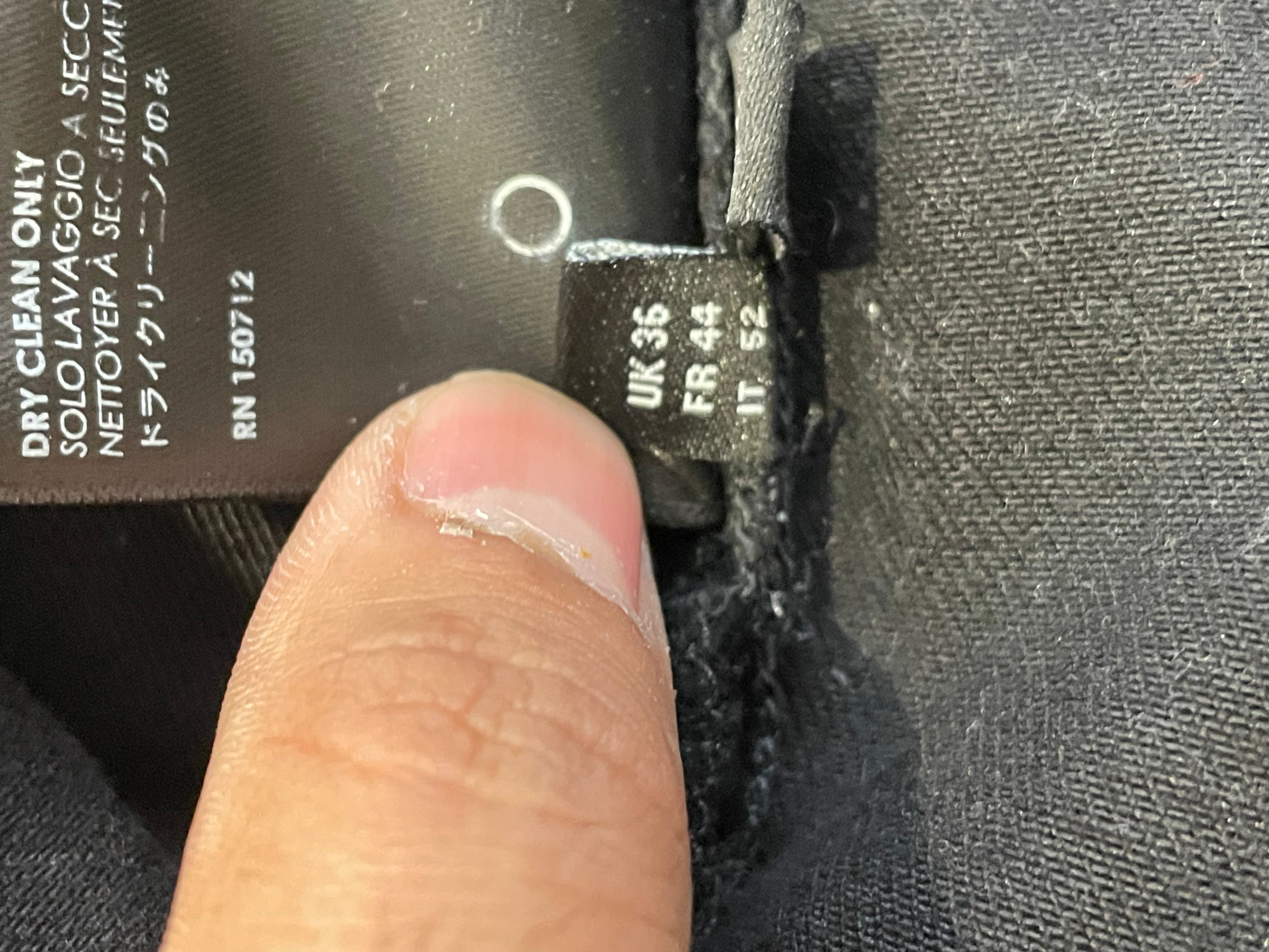 Amiri Jeans Black Palm Tree Used 36