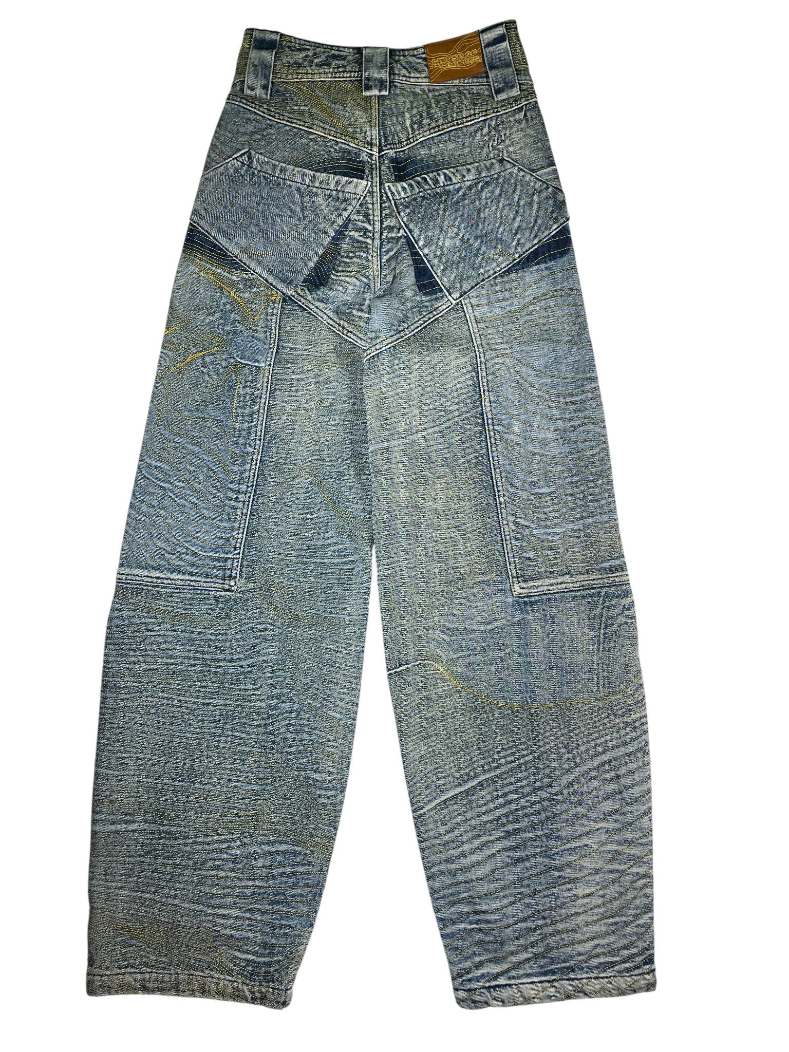 House Of Erros All Over Script Jeans
