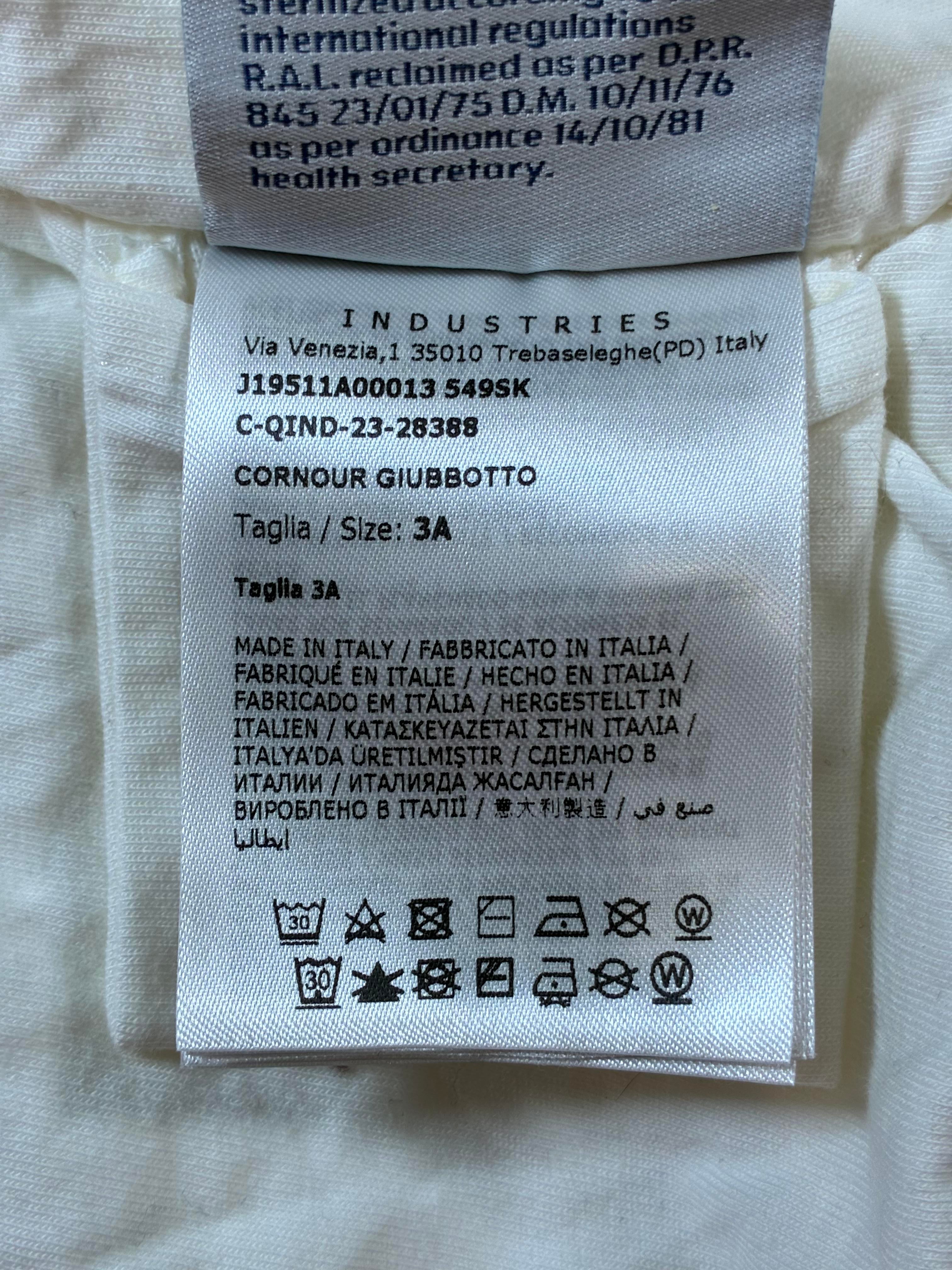 Moncler Baby Puffer White Jacket