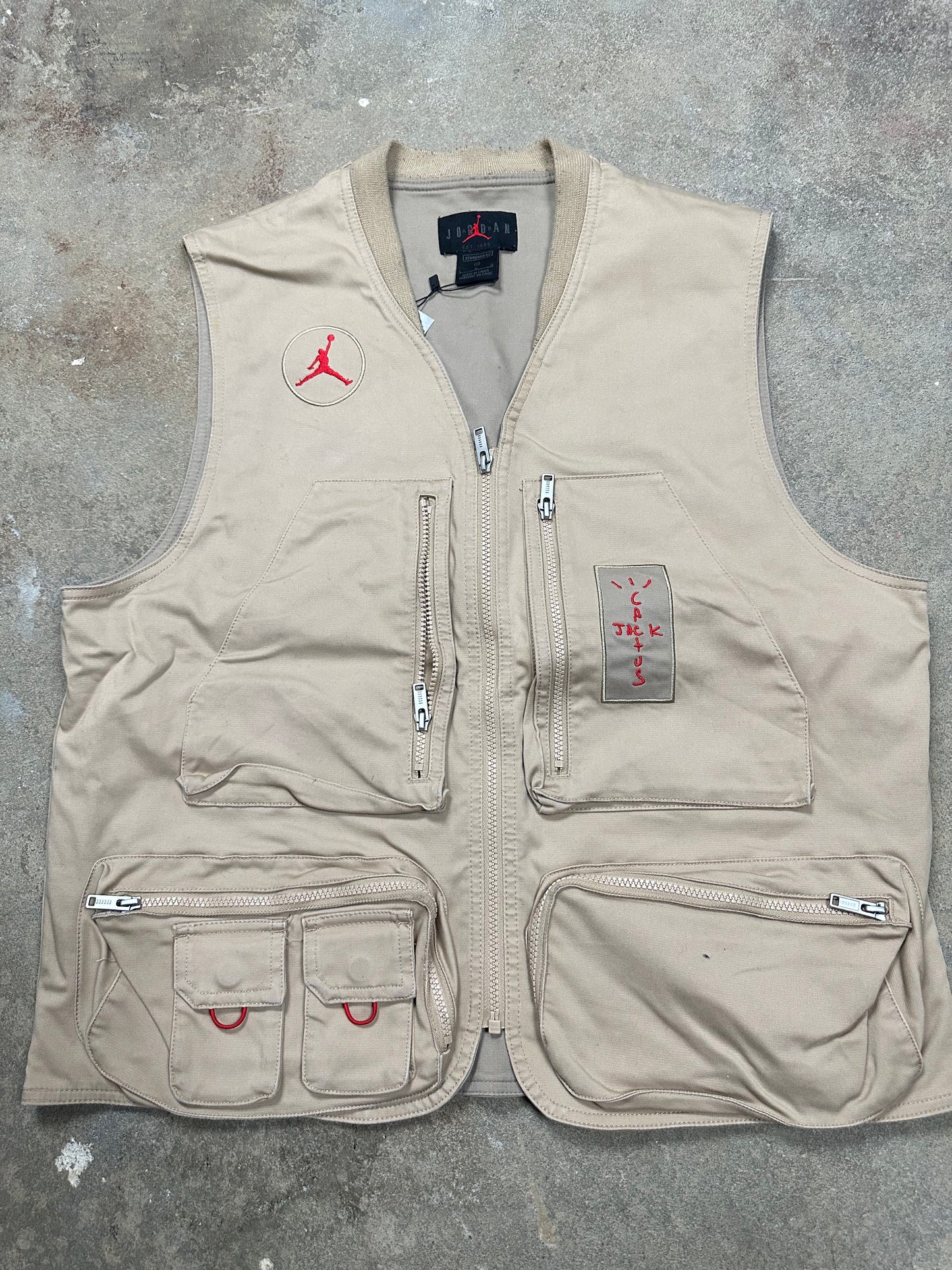 Travis Scott Cargo Vest Large Used