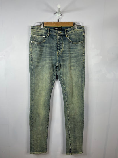 Purple Brand Vintage Wash Blue Jeans