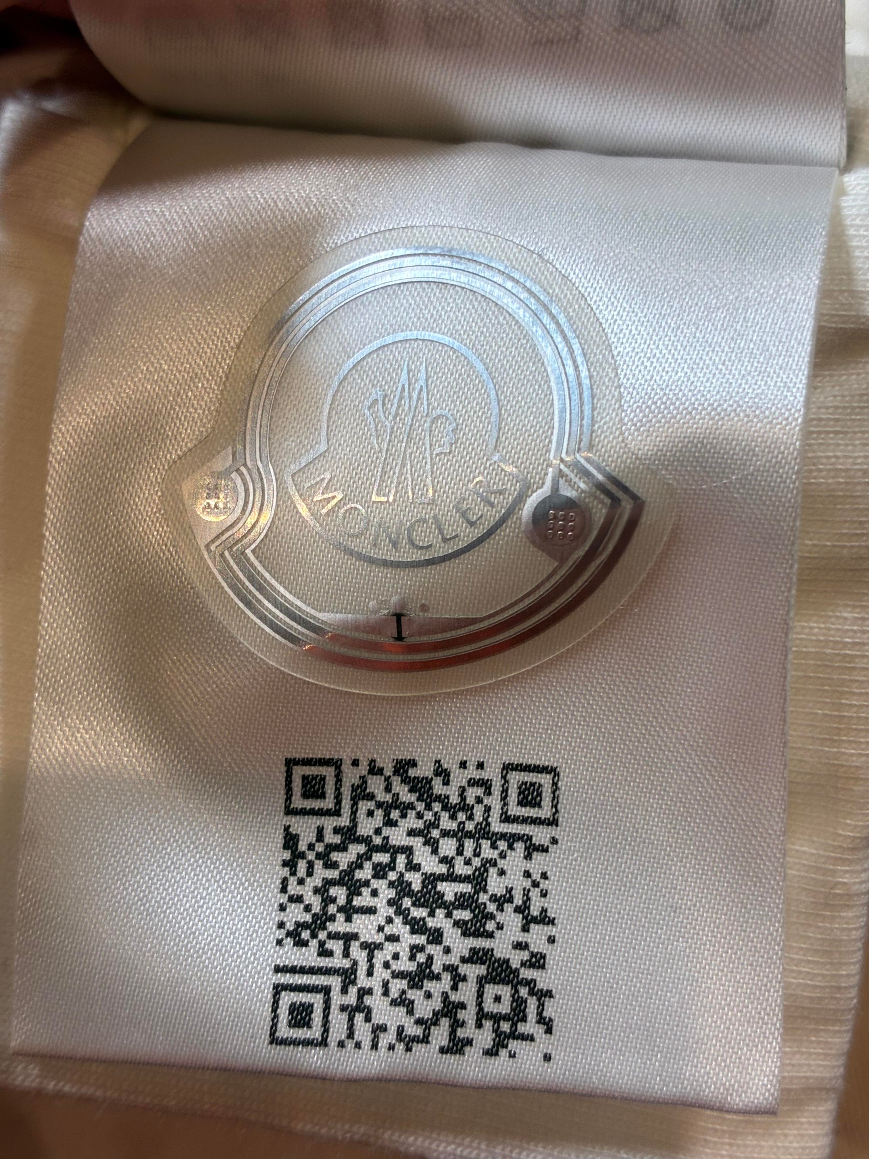 Moncler Baby Puffer White Jacket