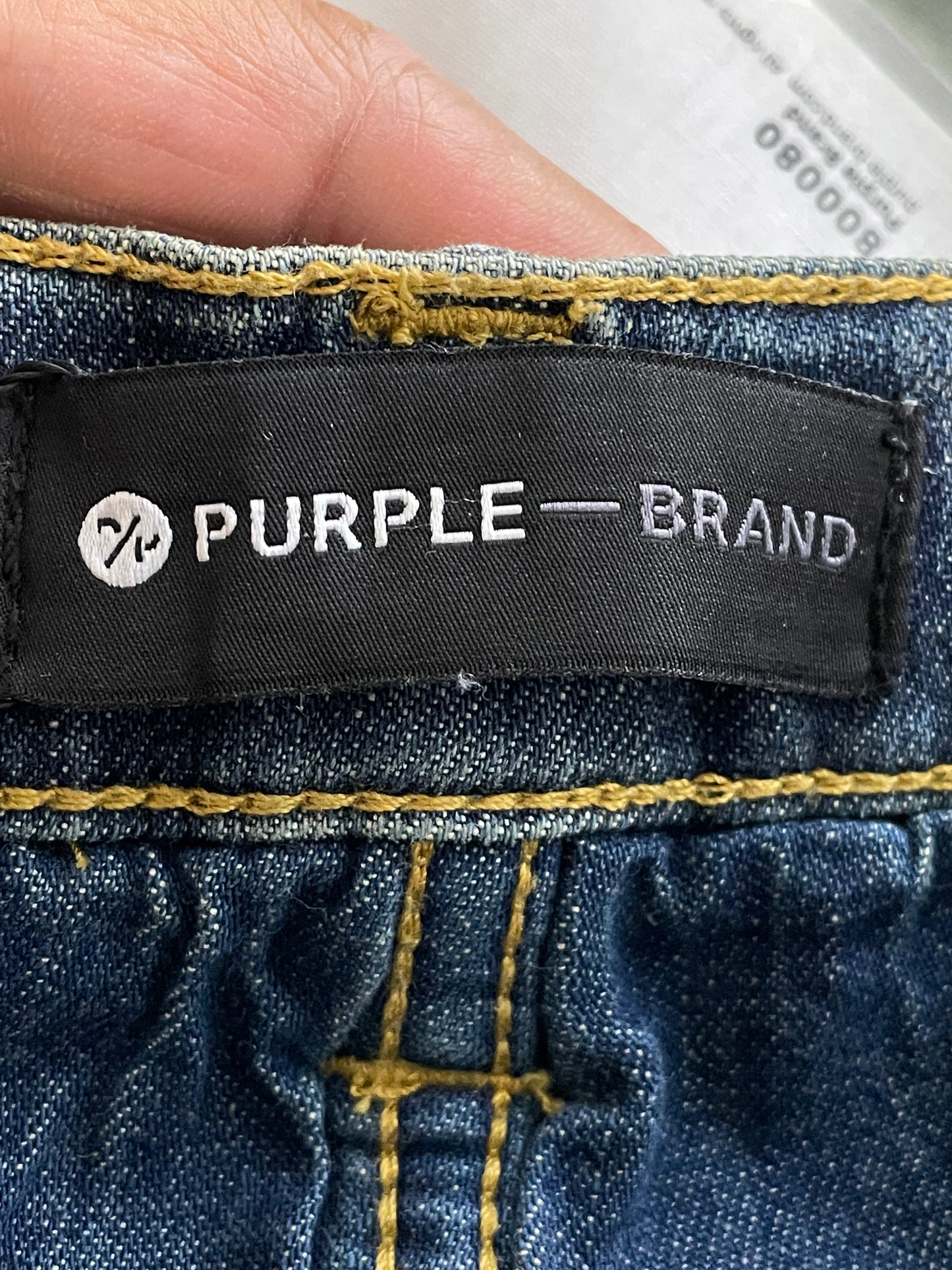 Purple Brand Vintage Wash Blue Jeans