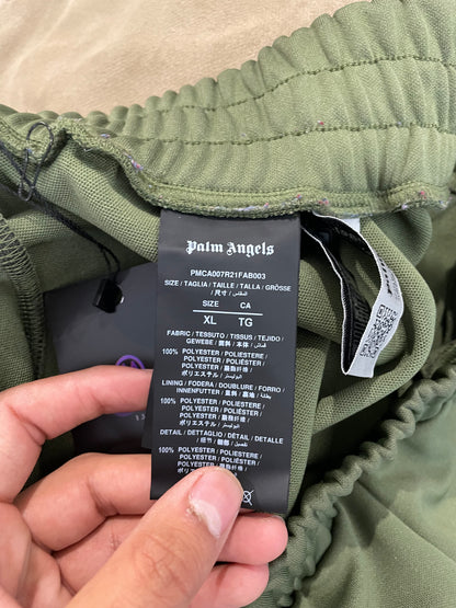 Palm Angels Track Pants Green Purple Used XL