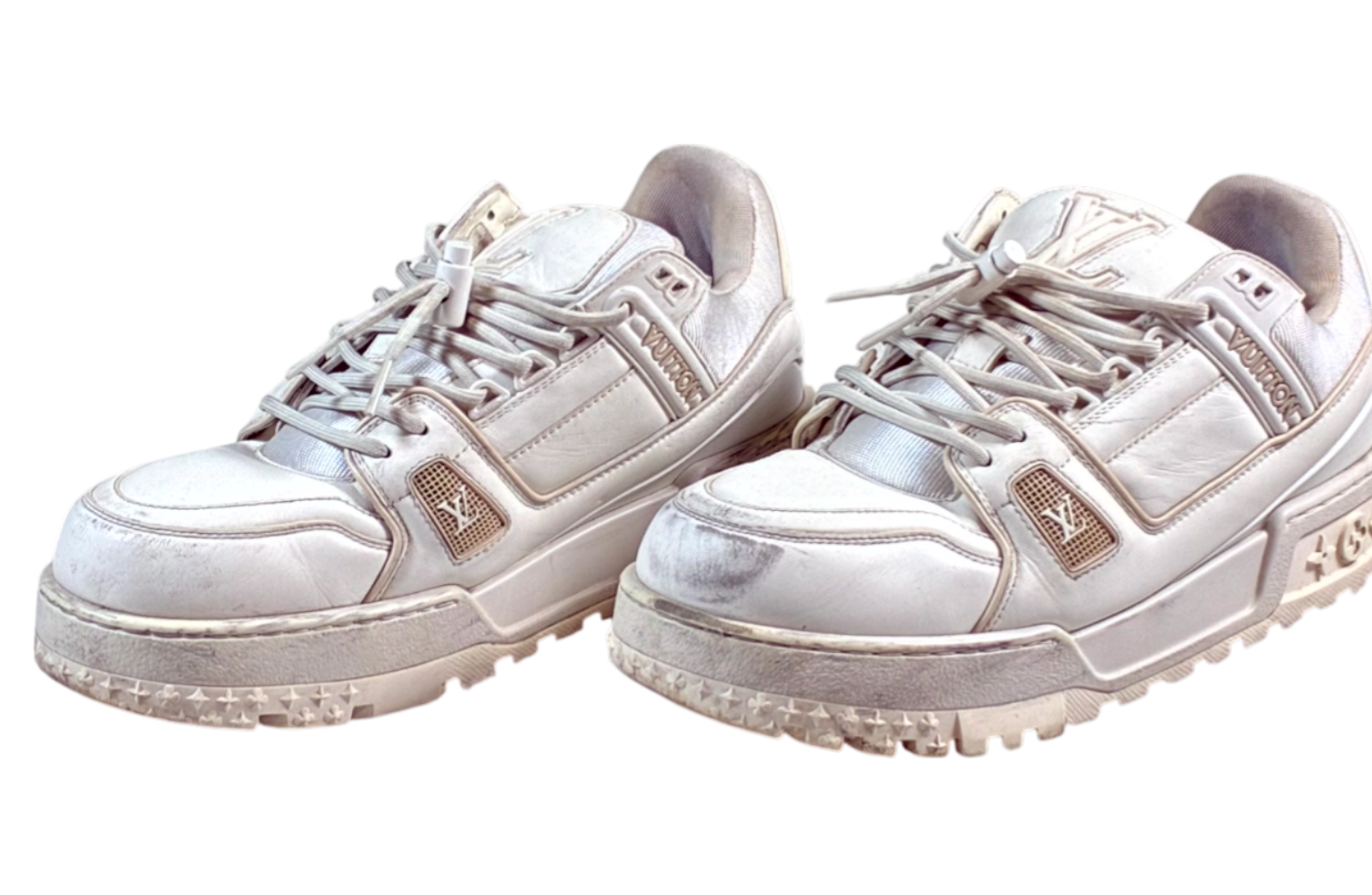 Louis Vuitton Maxi Trainer White Sneakers