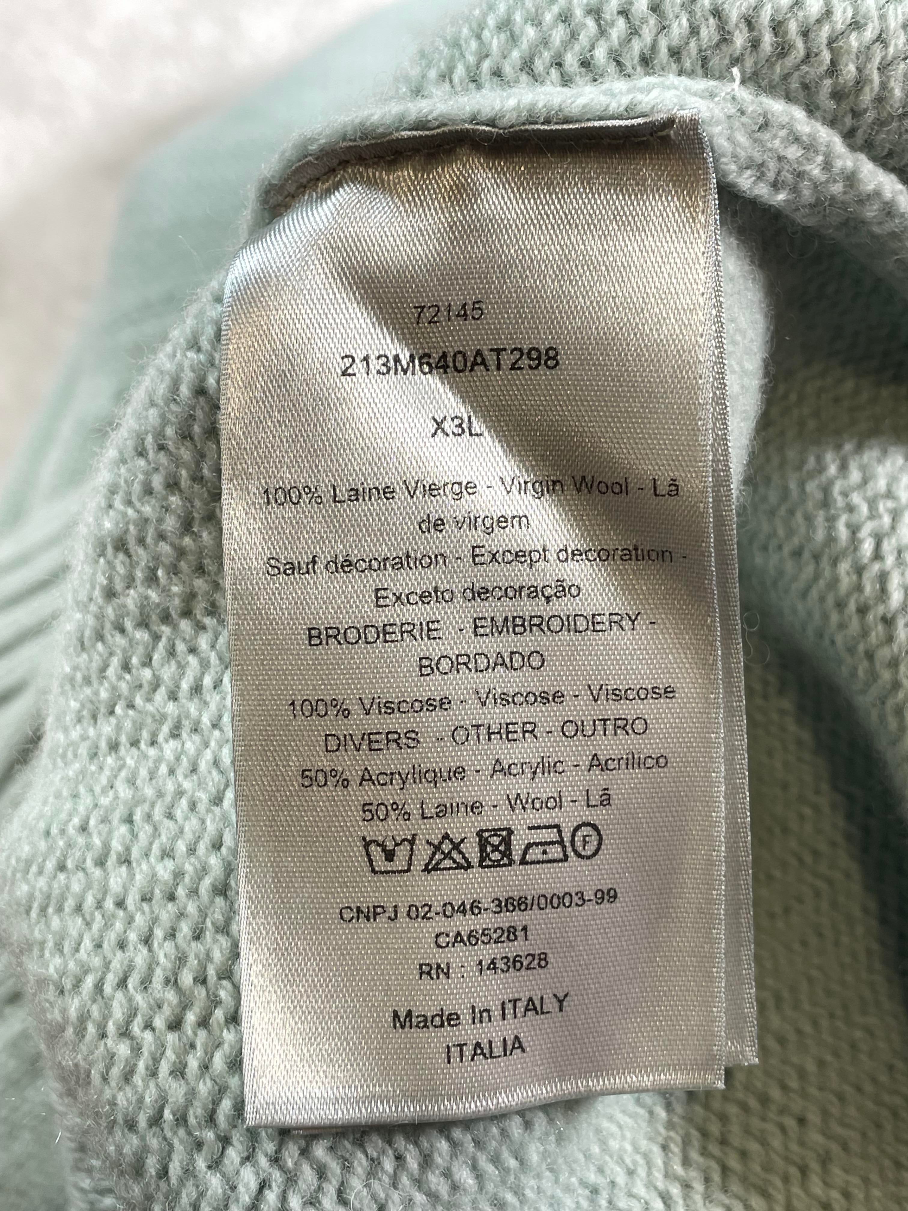 Dior Atelier Knit  Sweater