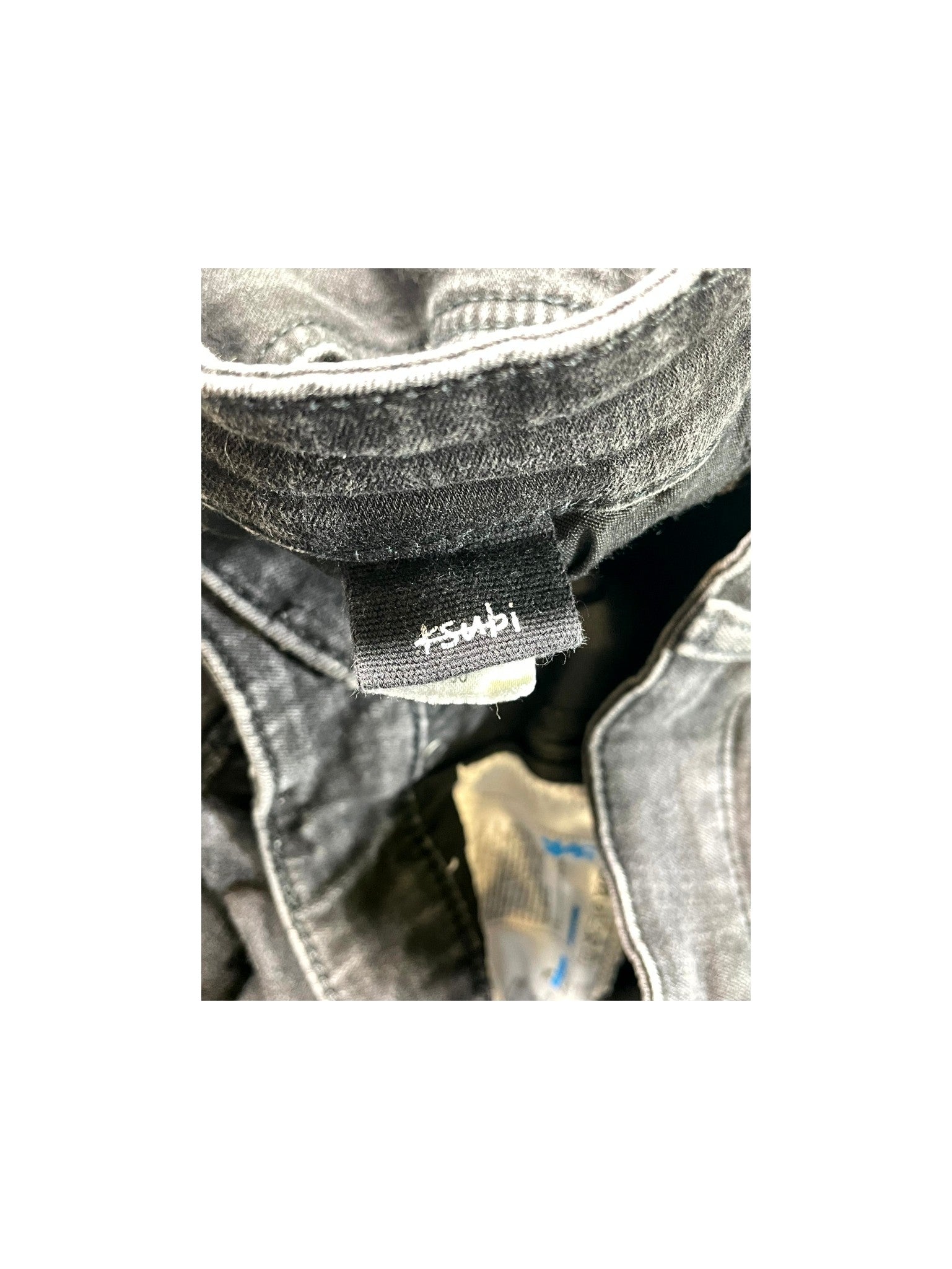 Ksubi Plain Black Wash Jeans
