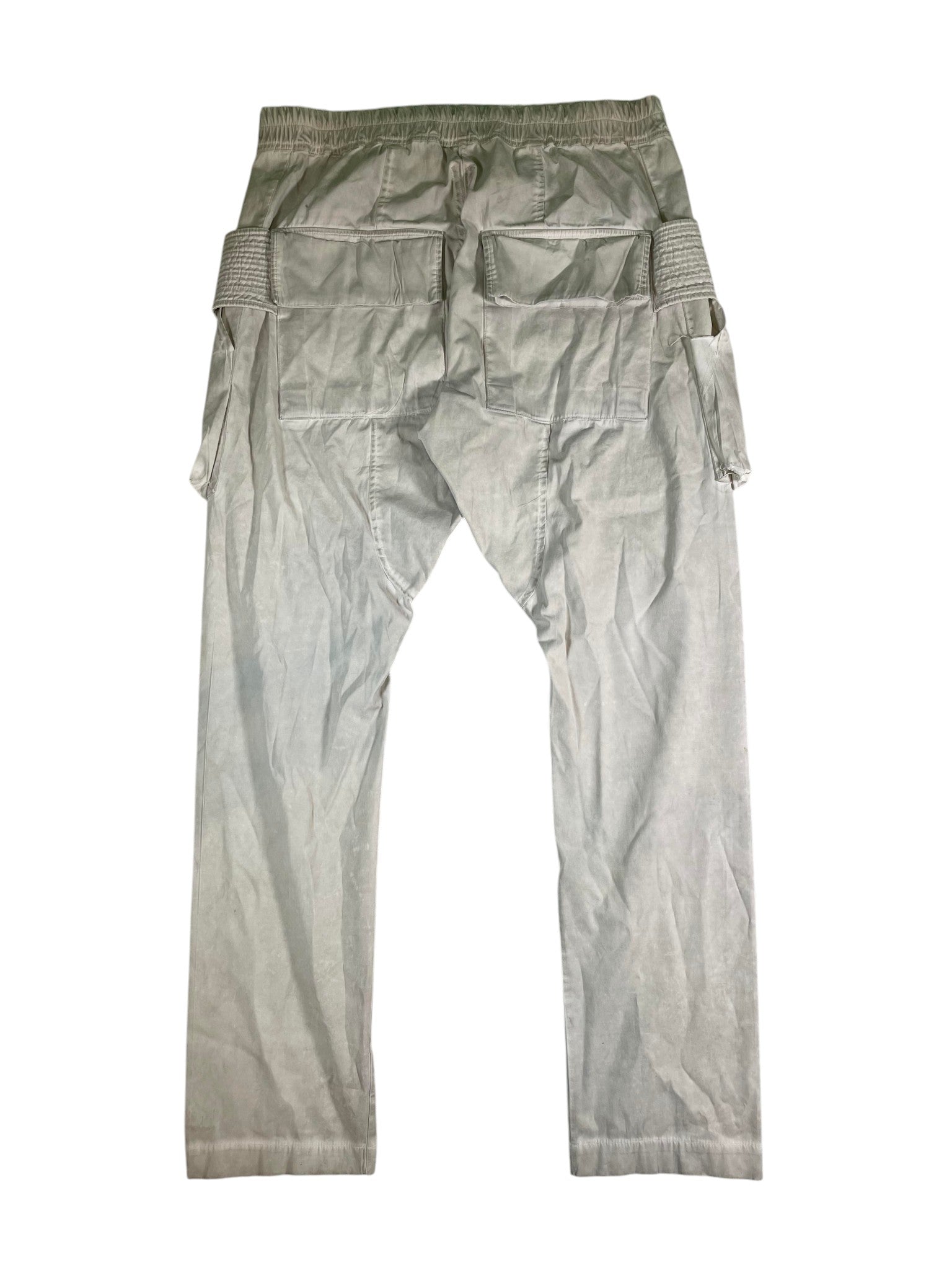 Rick Owens Creatch Cream Cargo Pants