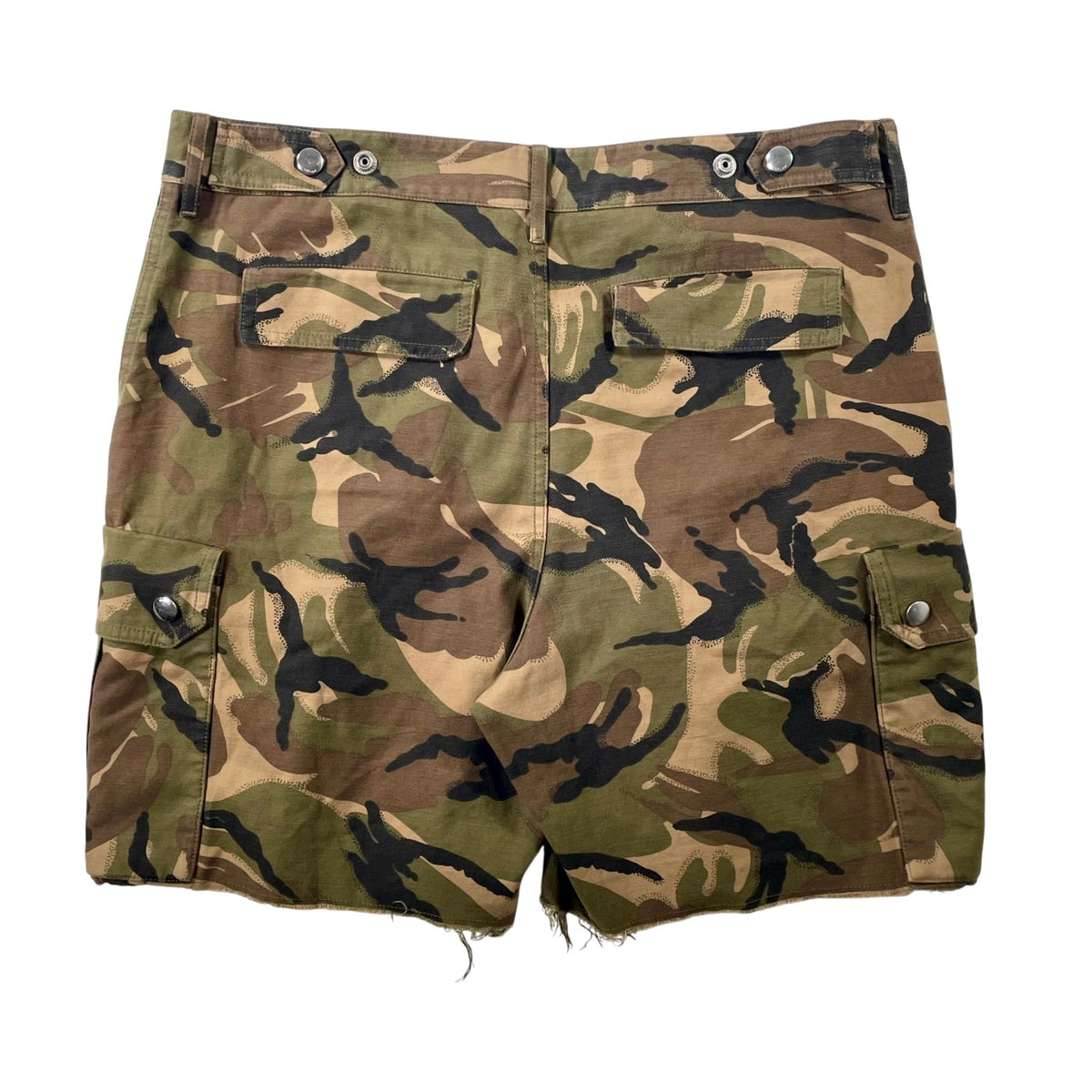 Celine Cargo Camo Shorts