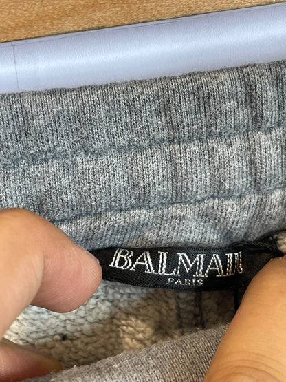 Balmain Sweats Grey Medium Used