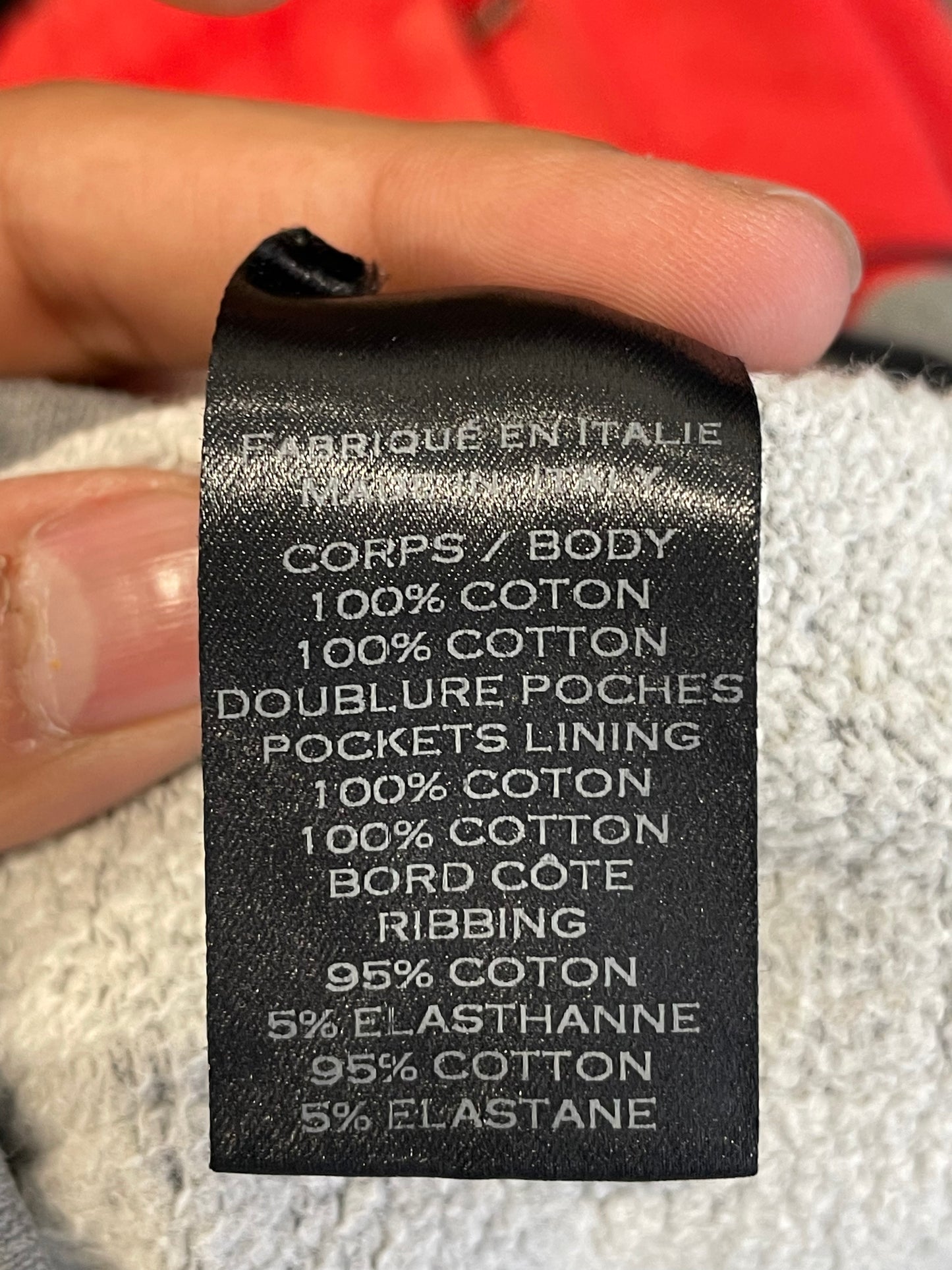 Balmain Sweats Grey Medium Used