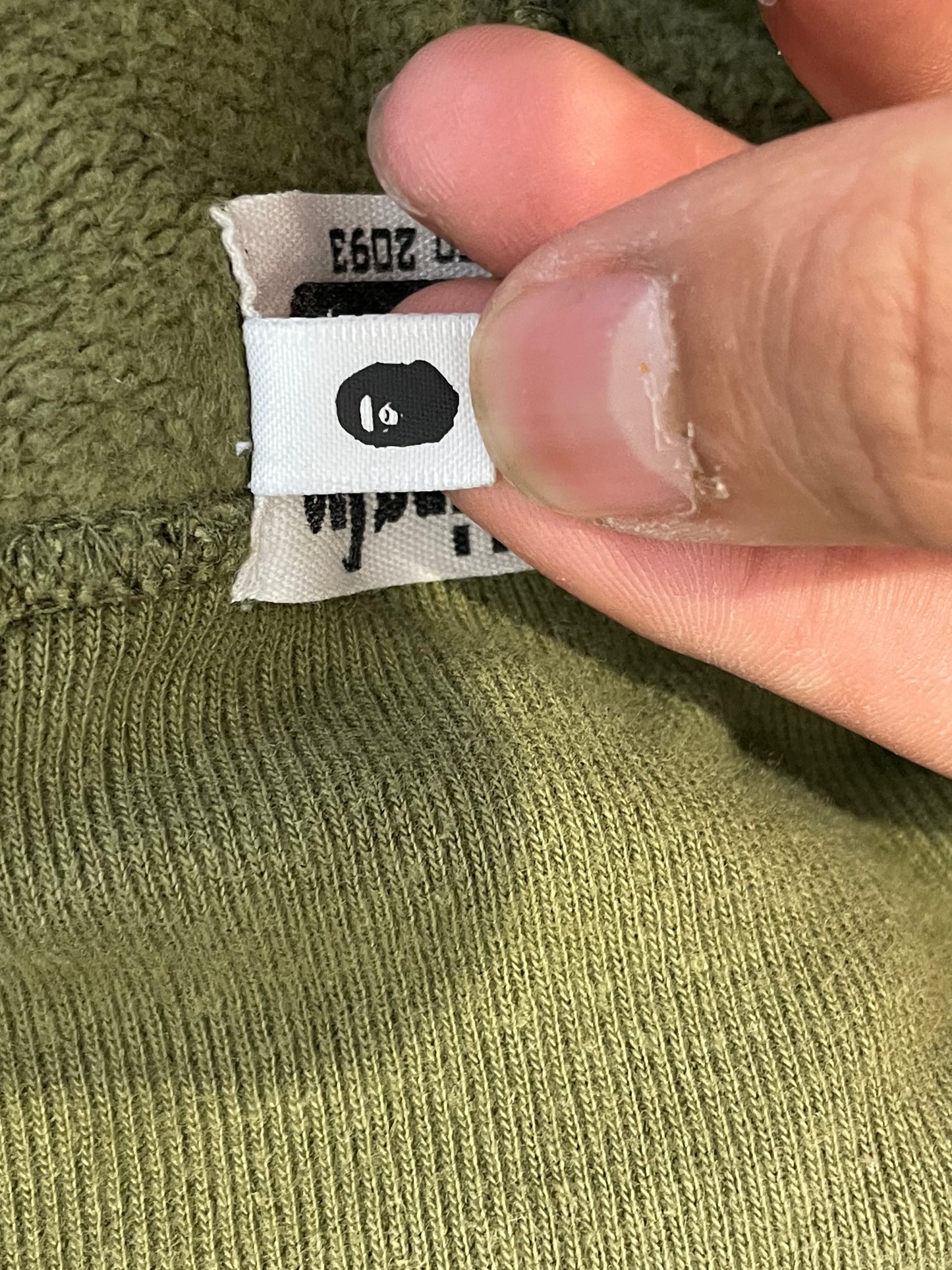 BAPE Shark Sweats Duck Camo Used XXL