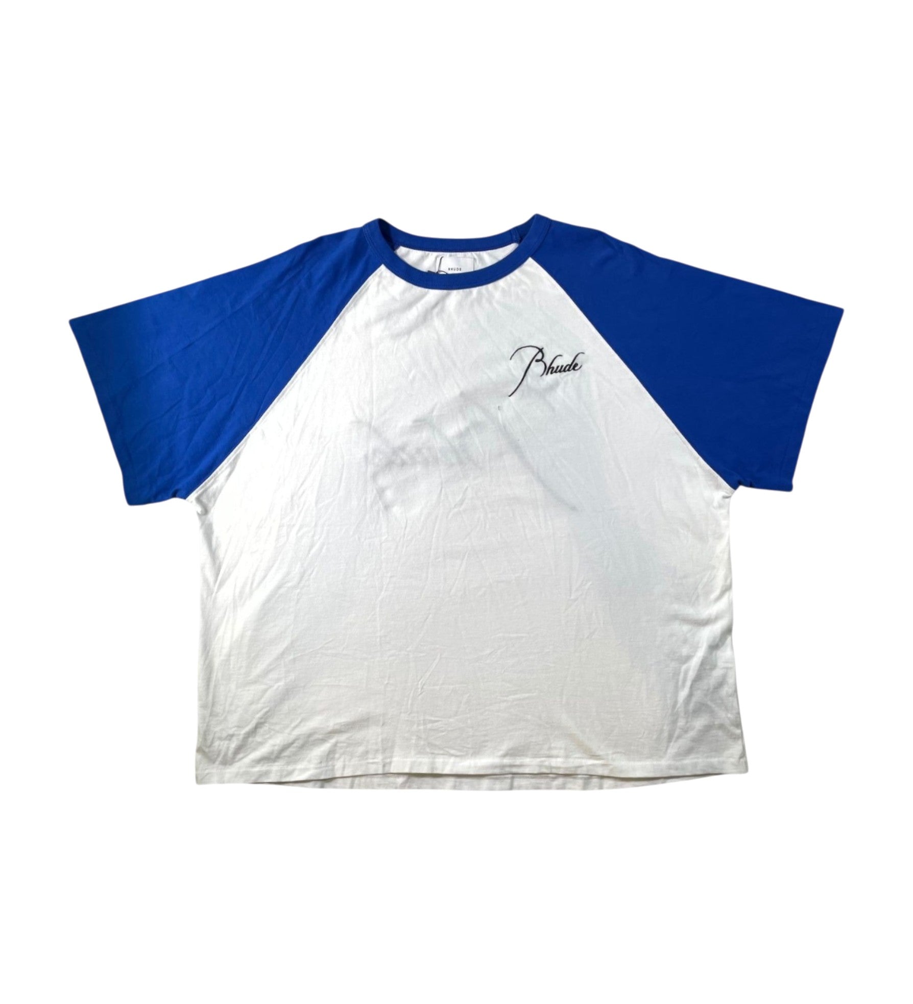 Rhude "Baseball" White & Blue Tee