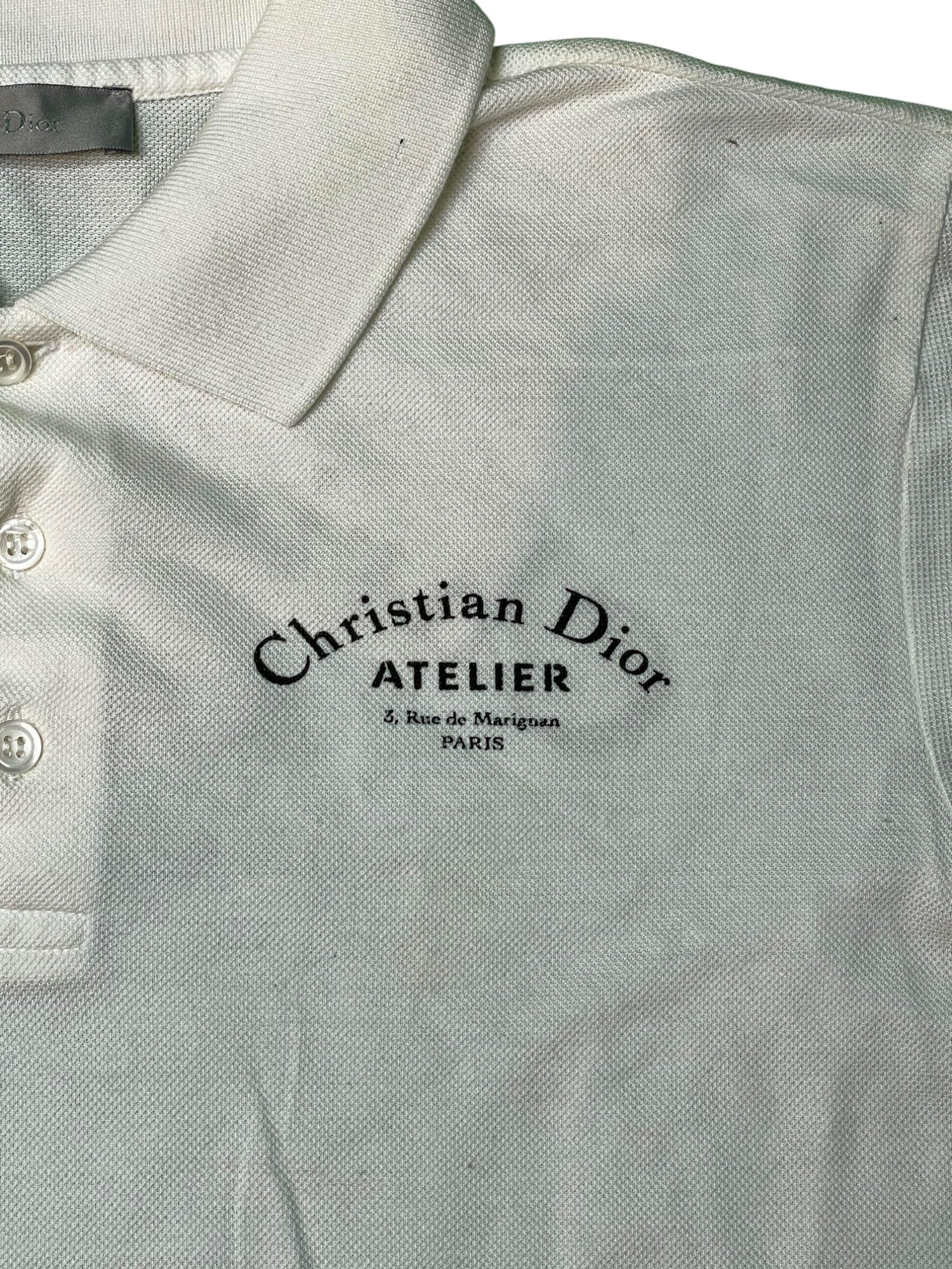 Dior Atelier Polo White T- Shirt