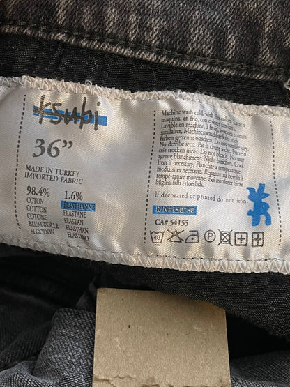 Ksubi Ripped Light Wash Grey Jeans